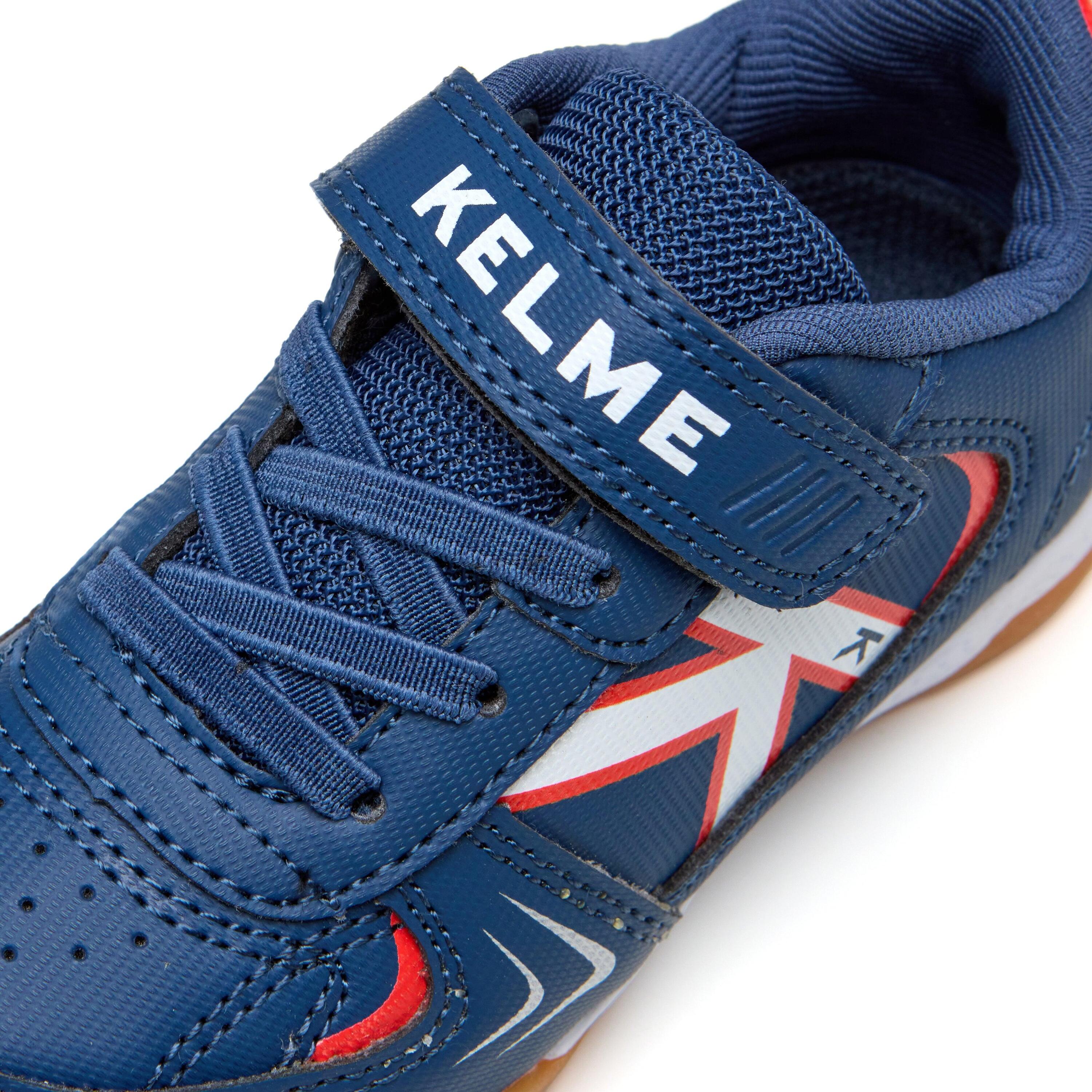 Kelme Zapatillas De Niño Hero Elastic Indoor Azul Unisex 4/4