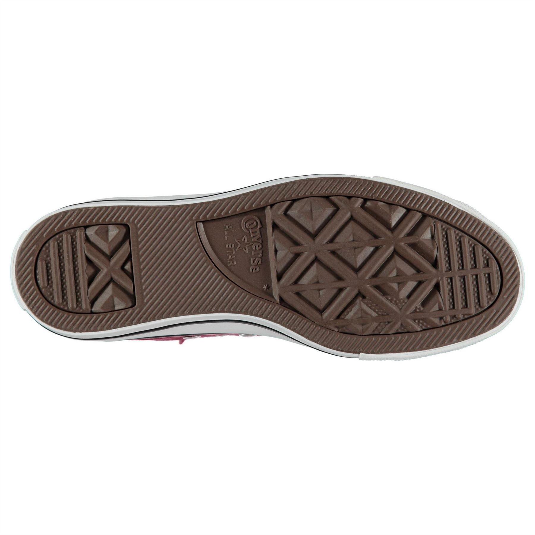 Baskets Motif/style Classique TAYLOR ALL STAR Adulte (Bordeaux Foncé) 2/3