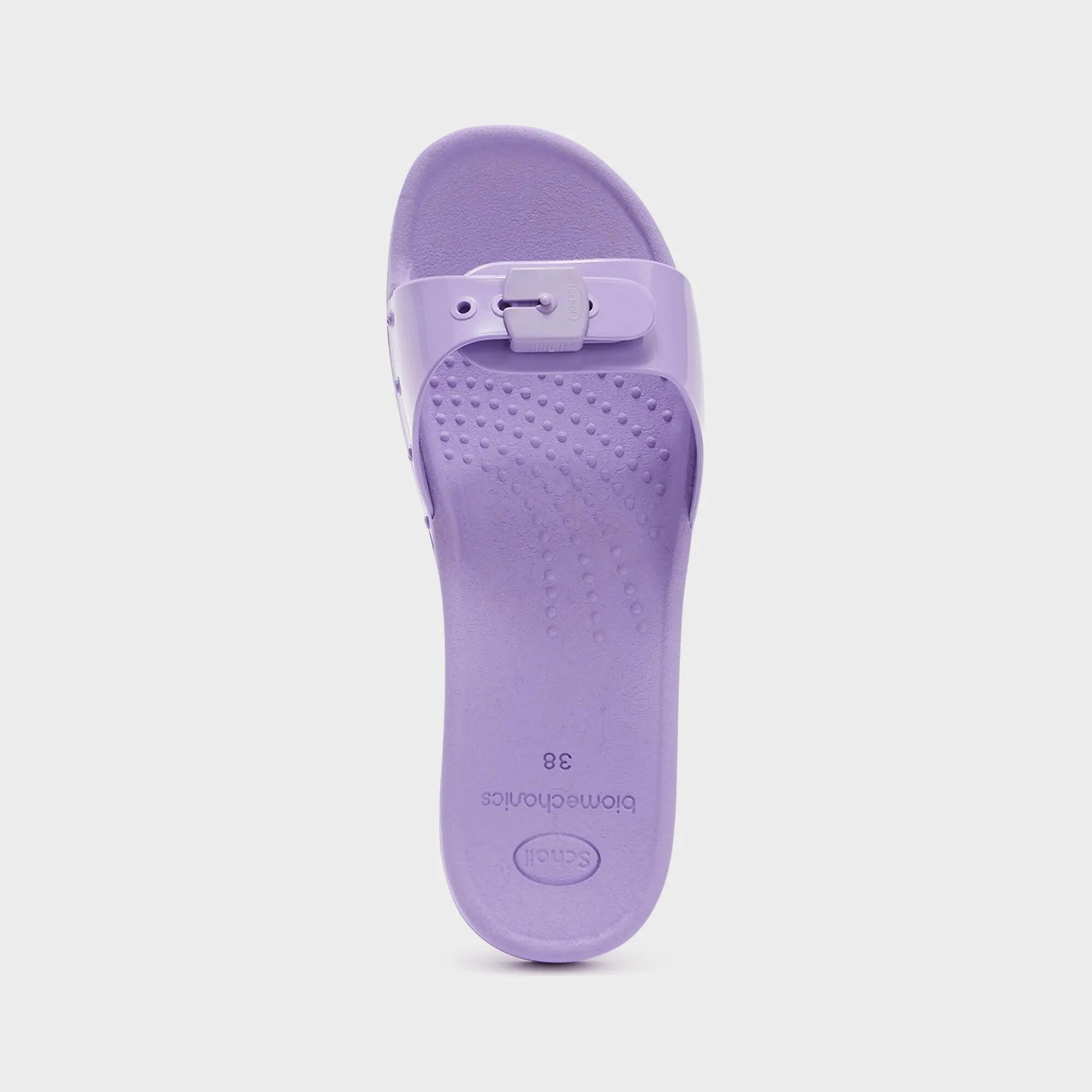 Chanclas de piscina de natación para mujer Scholl Sun Rosa orquídea 3/4