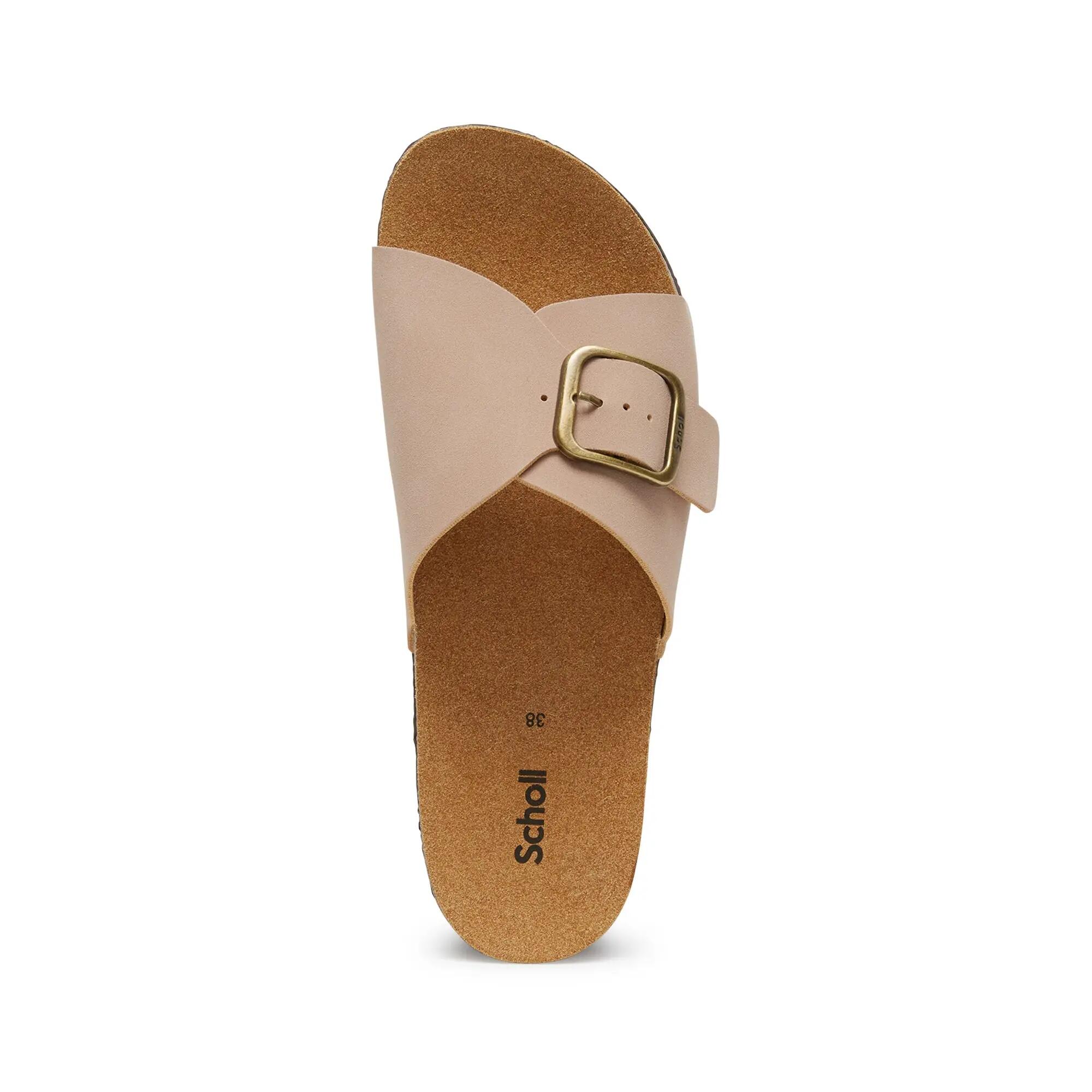 Sandálias mulher Jackie 1 Strap Rosa-velho 3/4