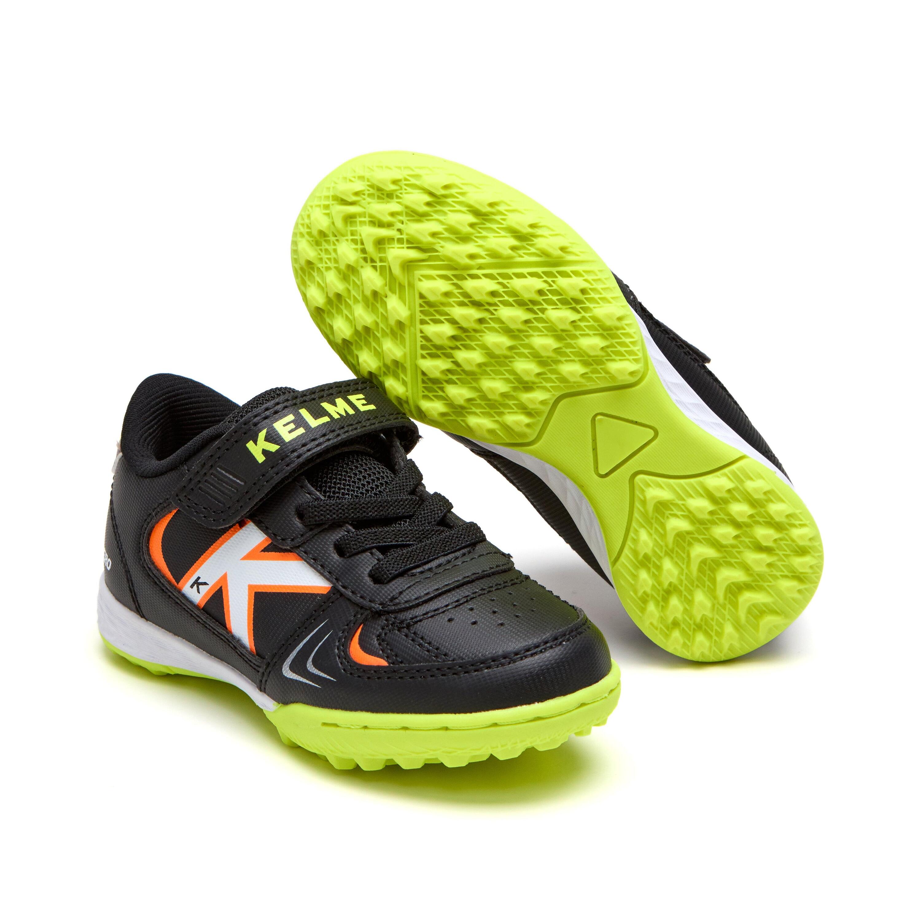 Kelme Zapatillas De Niño Hero Turf Elastic Negro Unisex 2/4