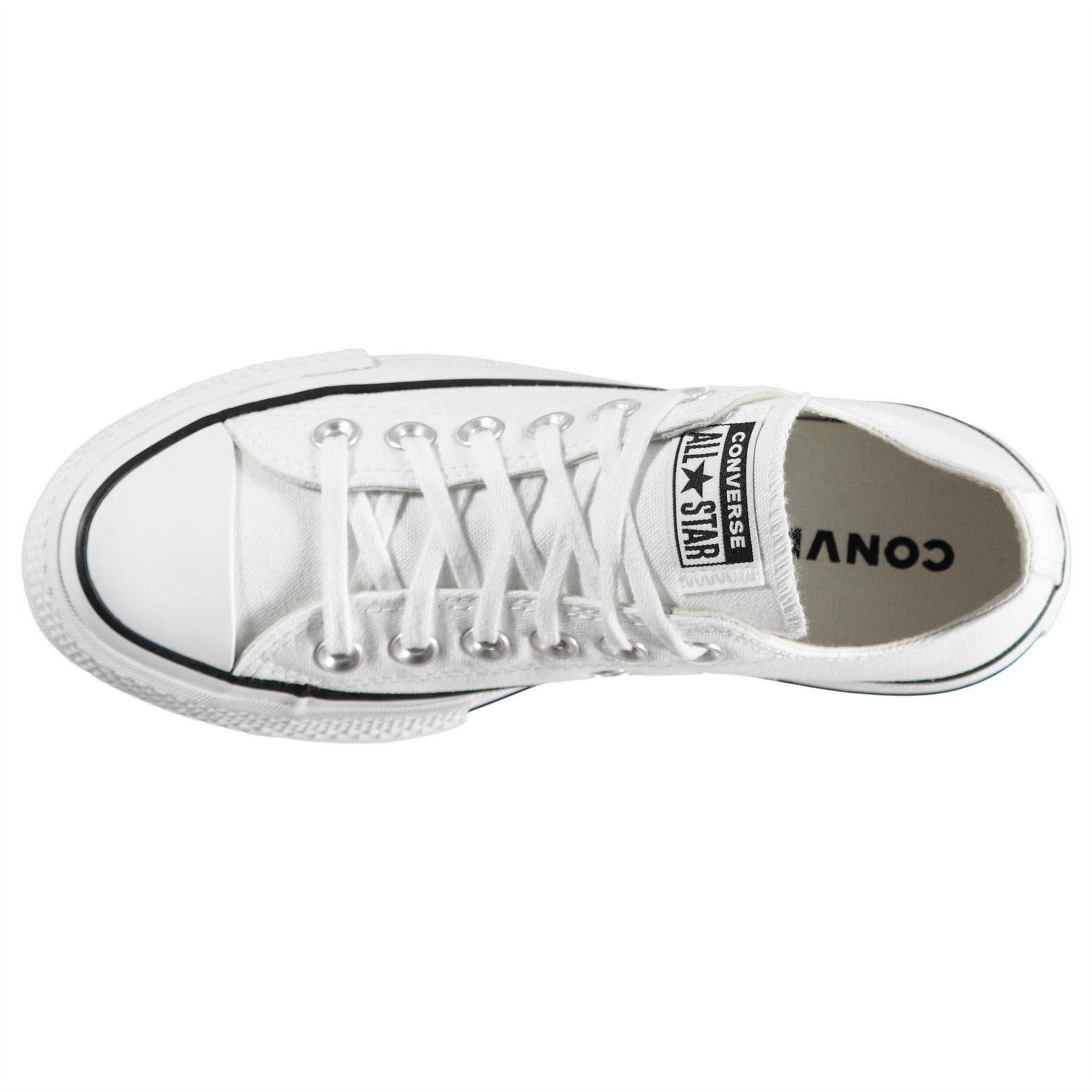 Chaussures À Plateforme CHUCK TAYLOR Femme (Blanc / Noir) 4/5