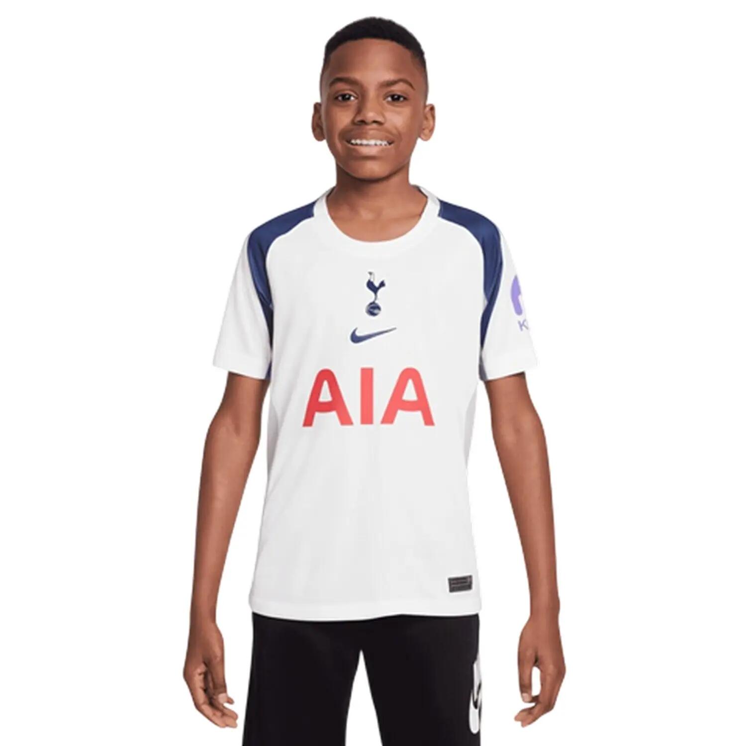 Bambini Tottenham Hotspur FC Maglia Da Casa Nike 2025/2026 Bianco 2/3