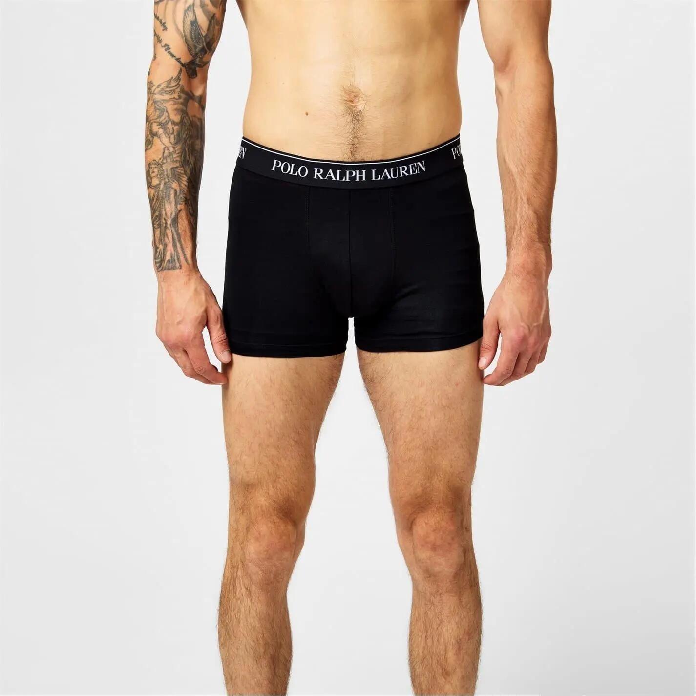 Mens Boxer Shorts (Pack of 3) (Black/White/Grey) 2/5