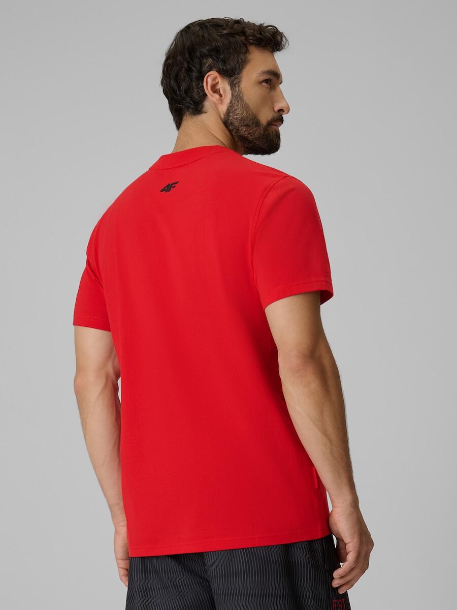 T-shirt bawełniany męski 4F 4FRSS26TTSHM4039 2/7