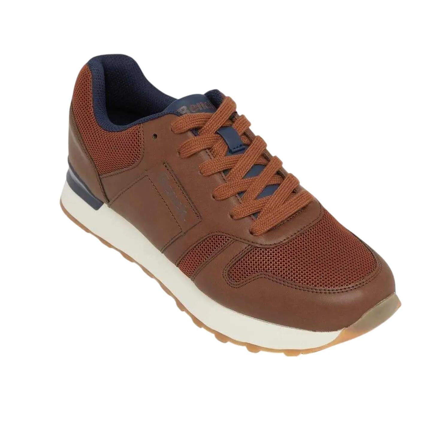 Baskets VALENCE Homme (Marron Clair) 4/4