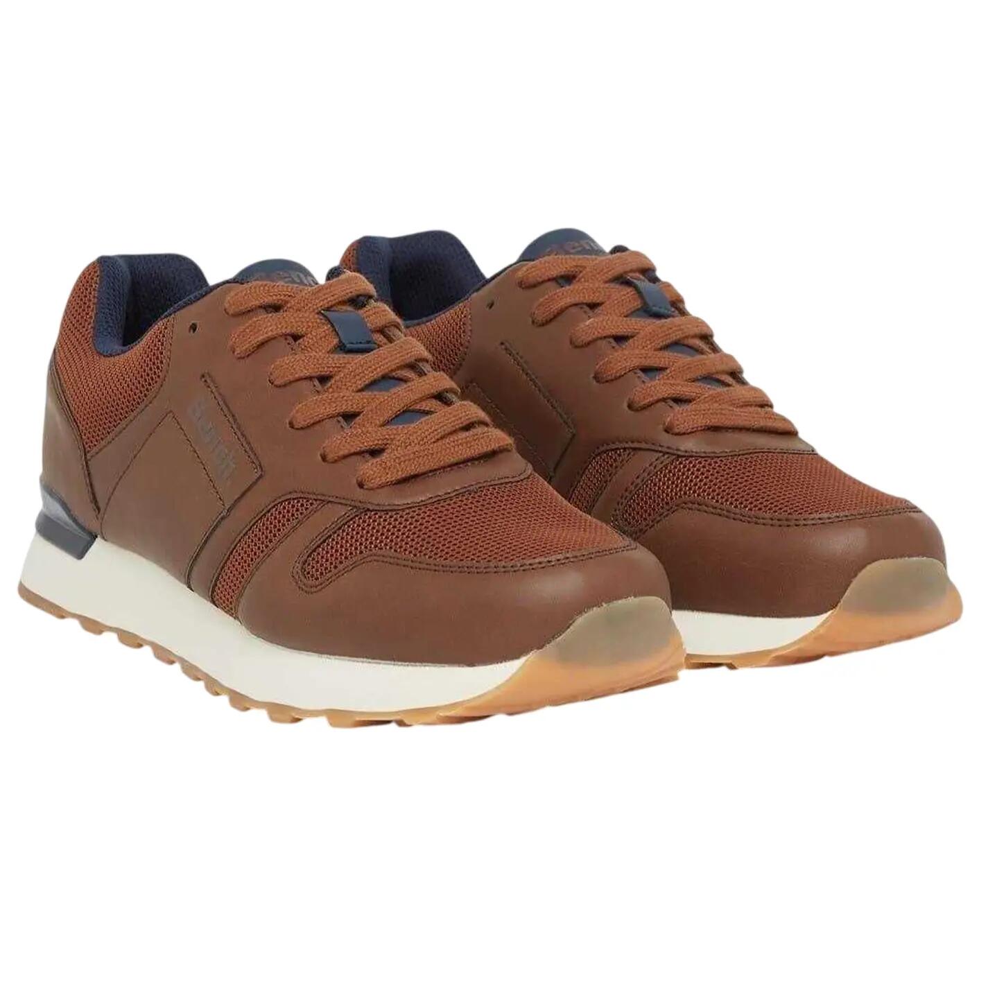 Baskets VALENCE Homme (Marron Clair) 3/4