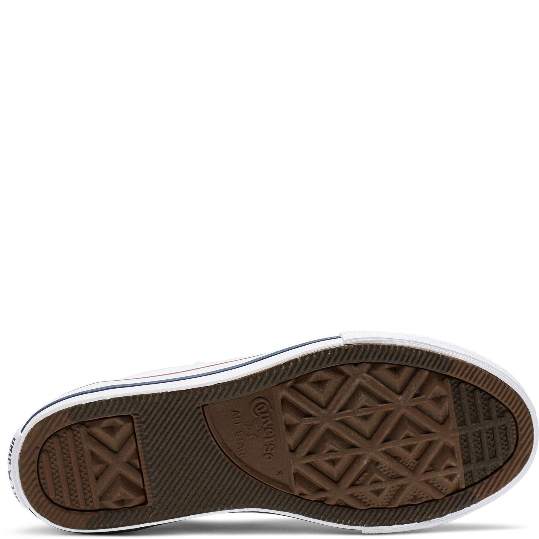 Childrens/Kids Chuck Canvas Low Cut Shoes (White) 2/5