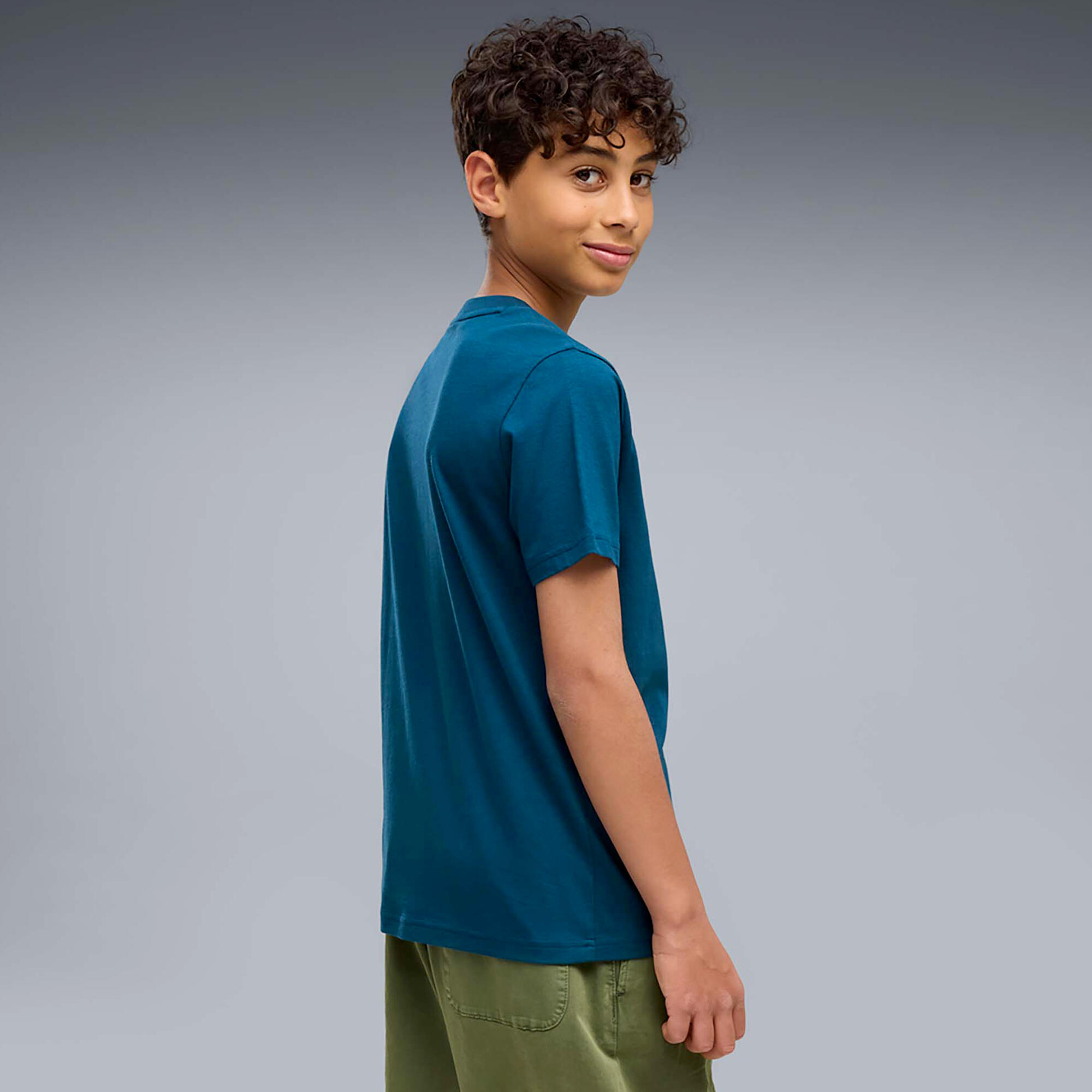 T-Shirt Puma Ess 2 Color Small No. 1 Logo Tee B Criança 3/4