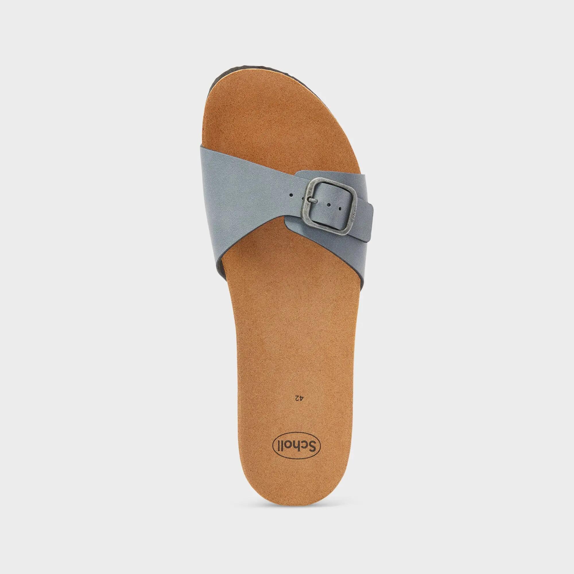 Sandálias homem Didier 1 Strap Azul-ganga 3/4