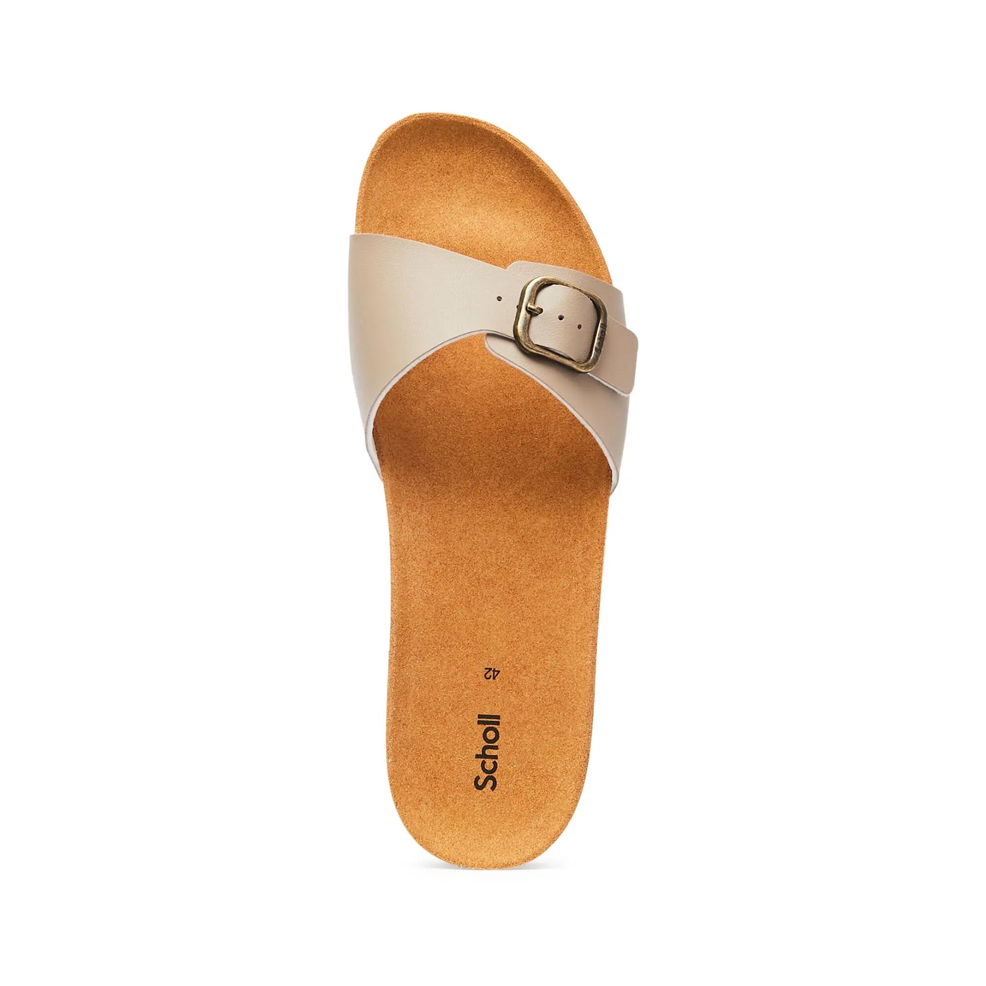 Sandálias homem Didier 1 Strap Bege-taupe 3/4