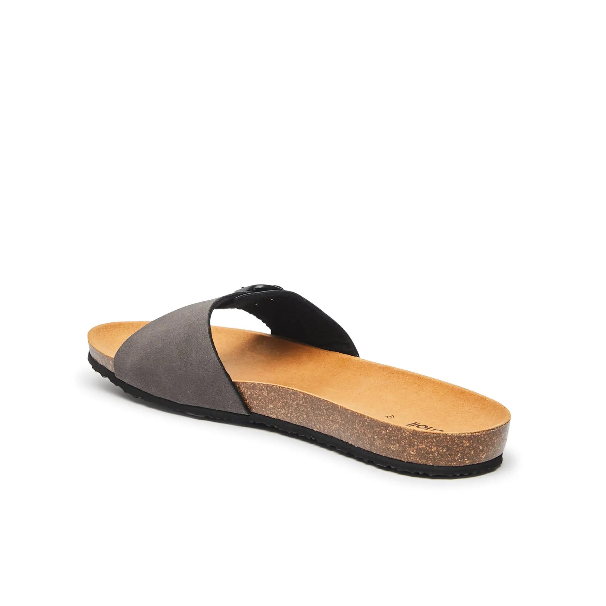 Sandálias homem Didier 1 Strap Cinzento 4/4