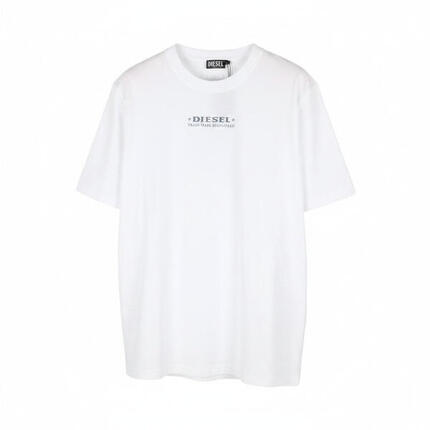 T-shirt - hommes - col rond manches courtes - t-just-l4 - blanc