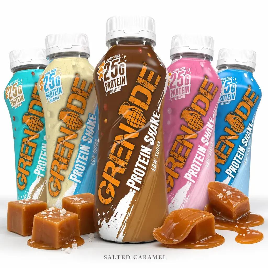 Grenade Shake 330ml x4 Salted Caramel