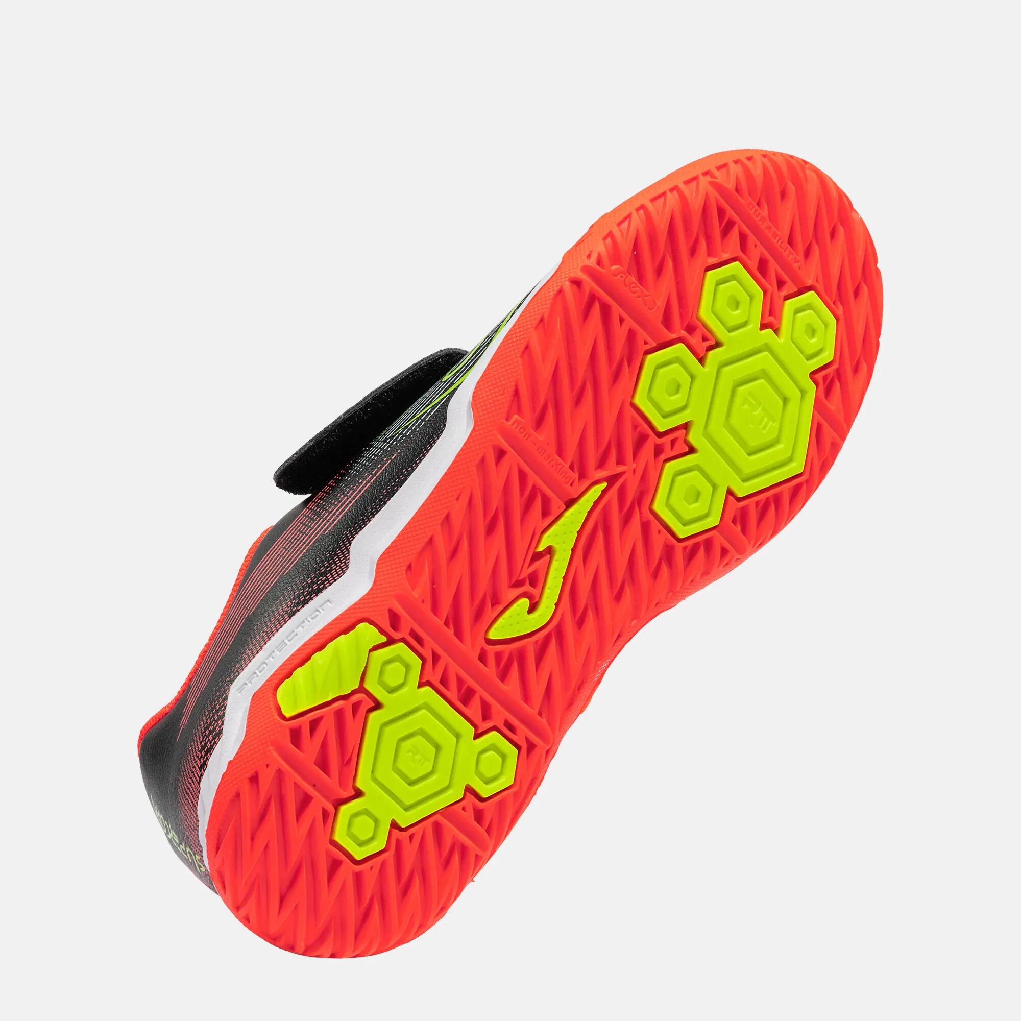 Zapatillas Fútbol Sala Niños Joma Supercopa Jr 26 IN Negro 5/5