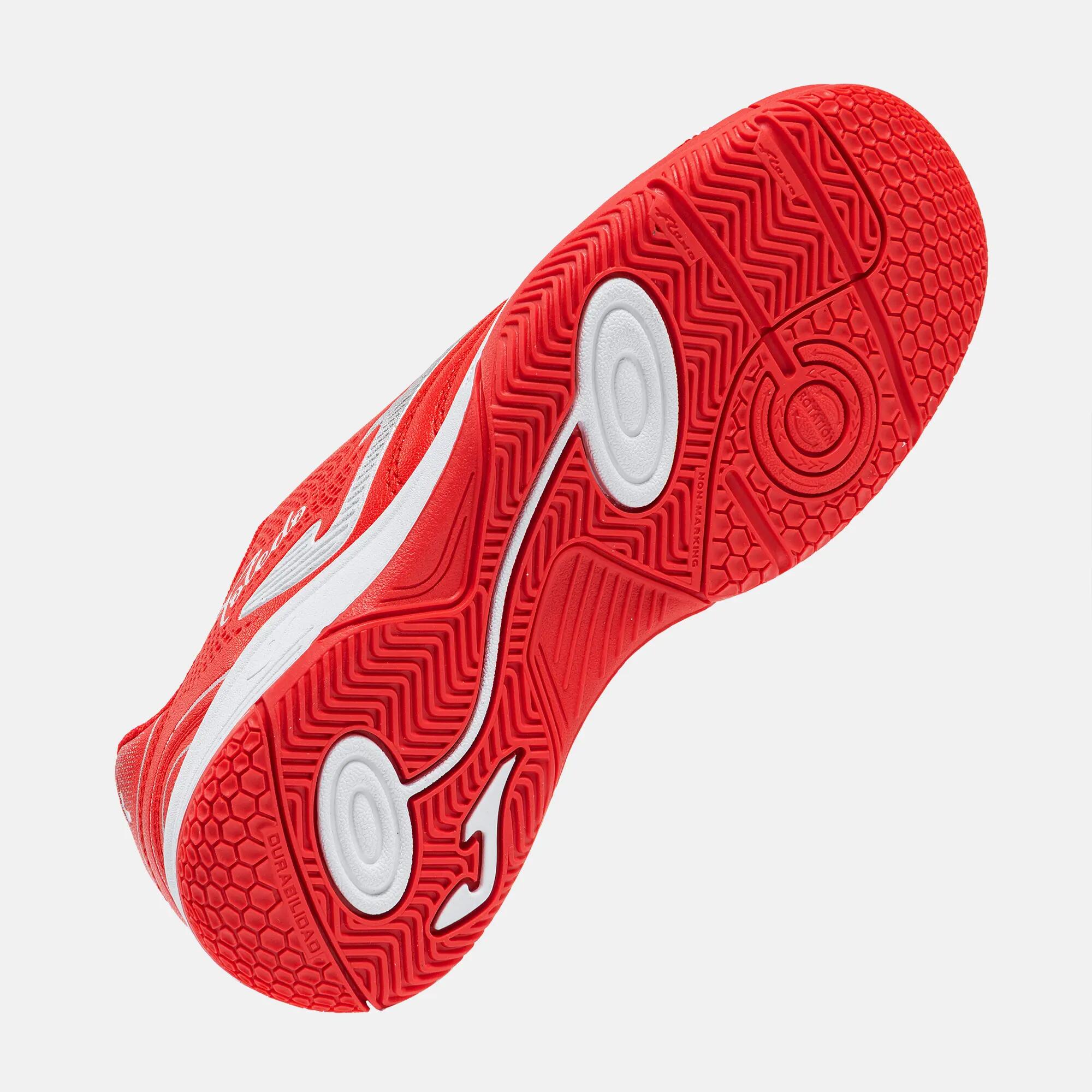 Chaussures Futsal Enfants Joma Toledo Jr 26 IN Rouge 4/4