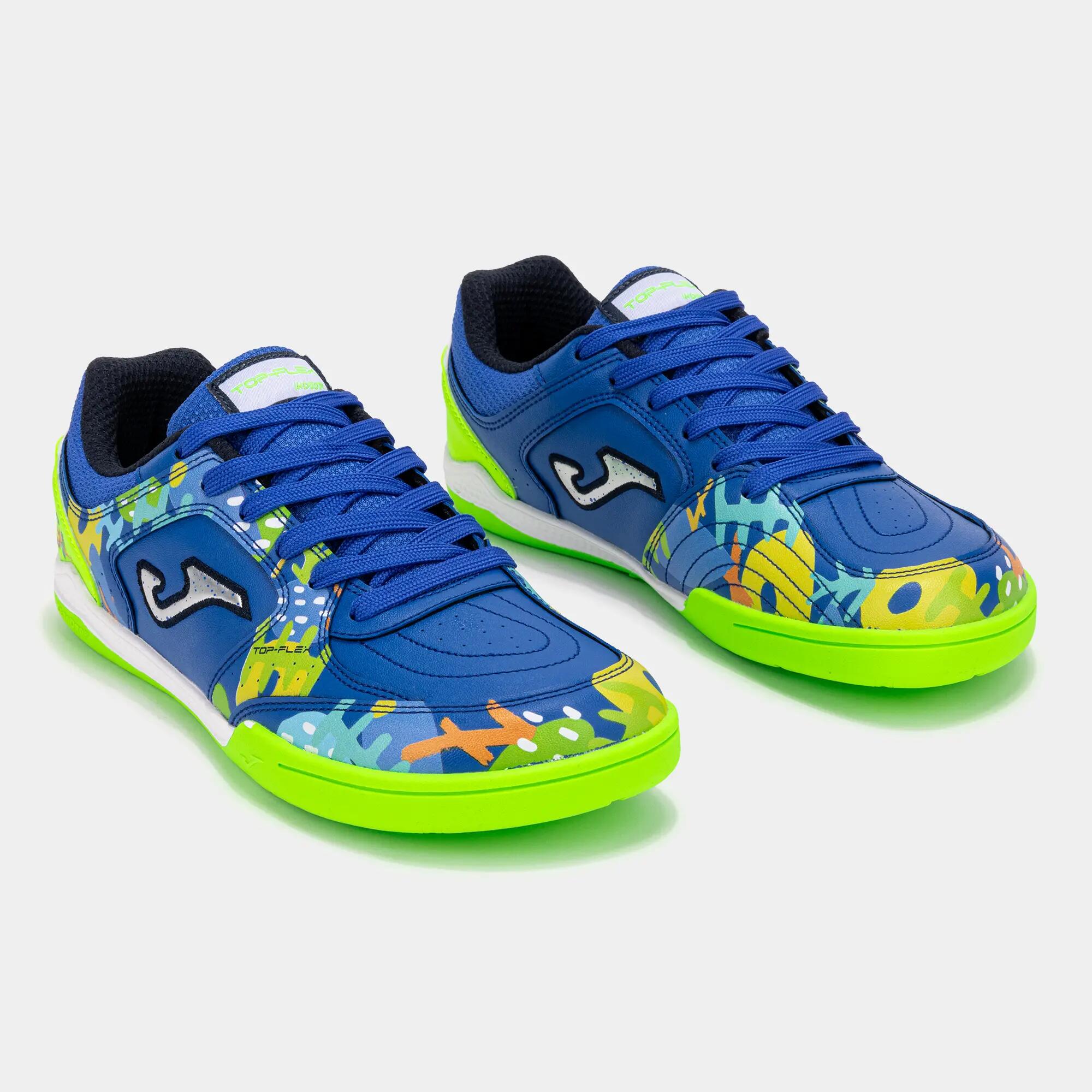 Zapatillas Fútbol Sala Niños Joma Top Flex Junior Barefoot 26 IN Royal 2/5