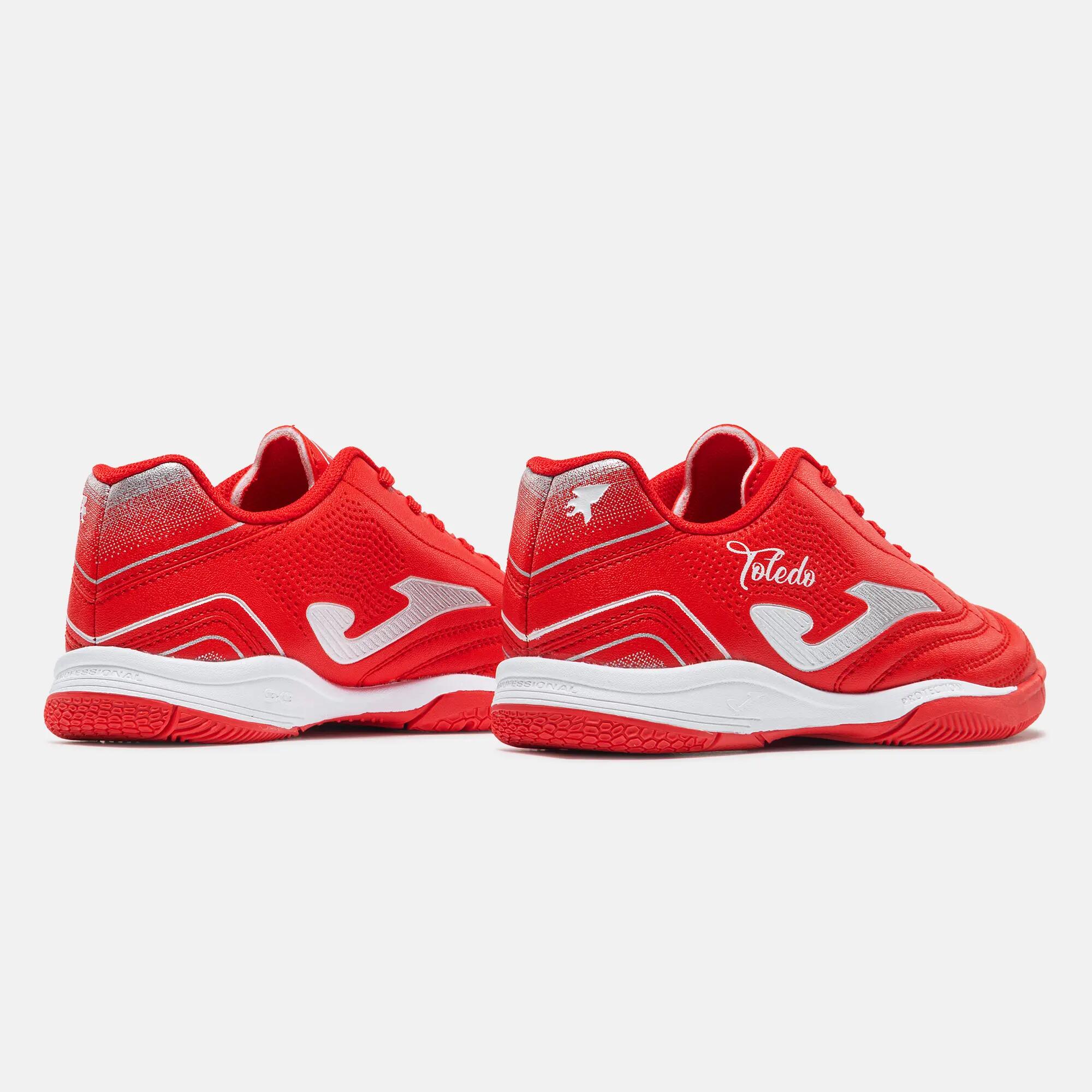 Zapatillas Fútbol Sala Niños Joma Toledo Jr 26 IN Rojo 3/5