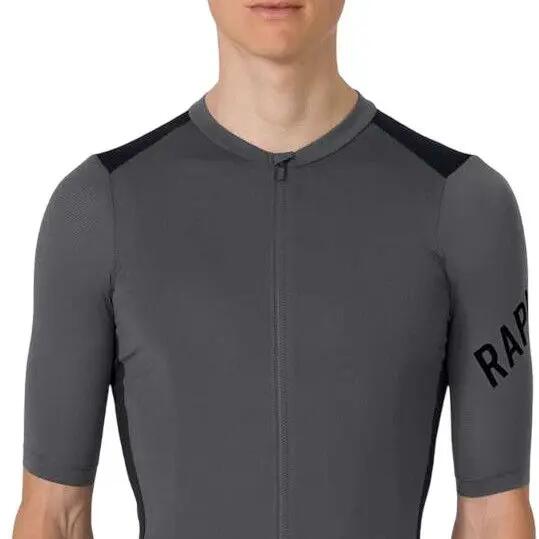 Men's Rapha Pro Team Training Short Sleeve Jersey Grey/Black