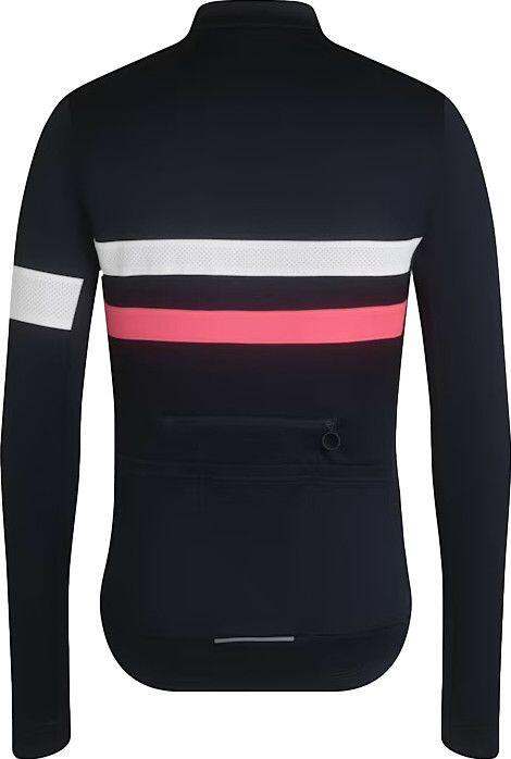 Maillot Manches Longues Rapha Brevet Bleu Foncé / Rose 2/3