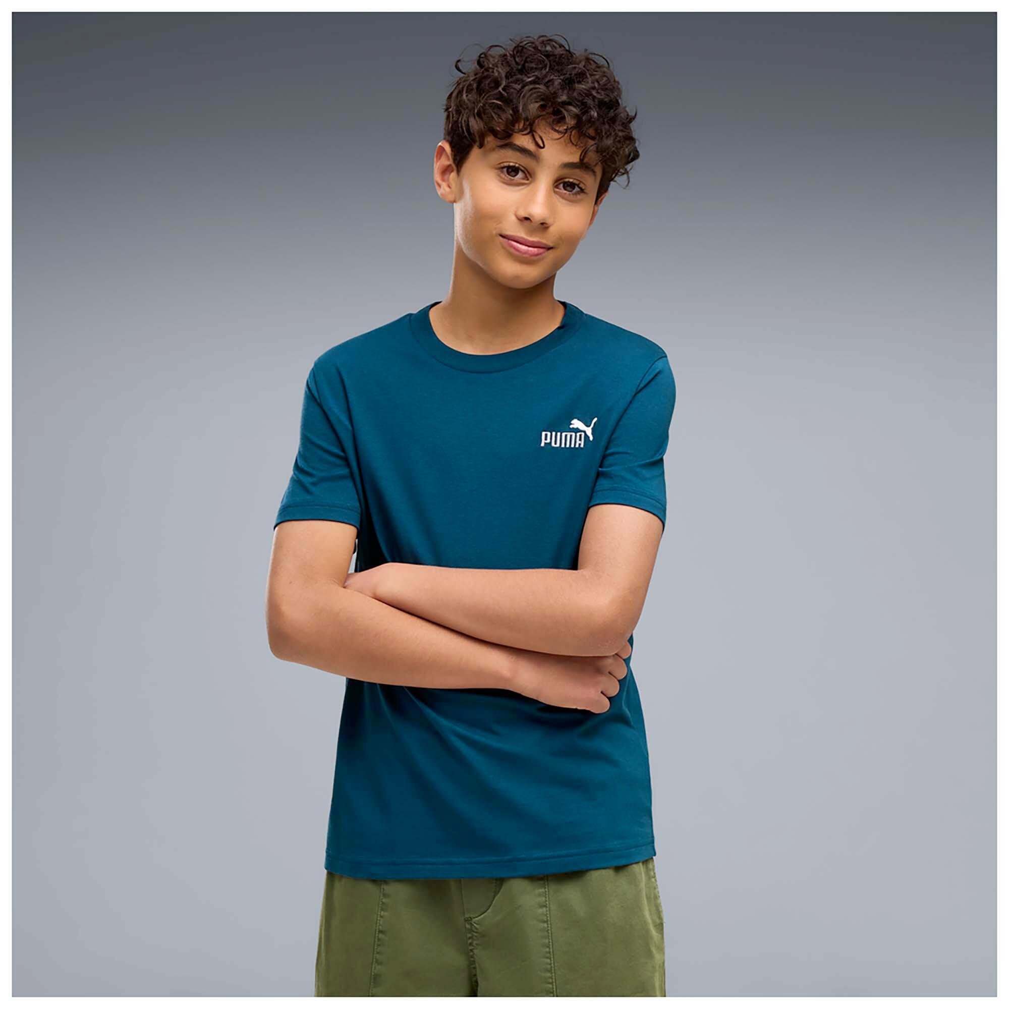 T-Shirt Puma Ess 2 Color Small No. 1 Logo Tee B Criança 2/4