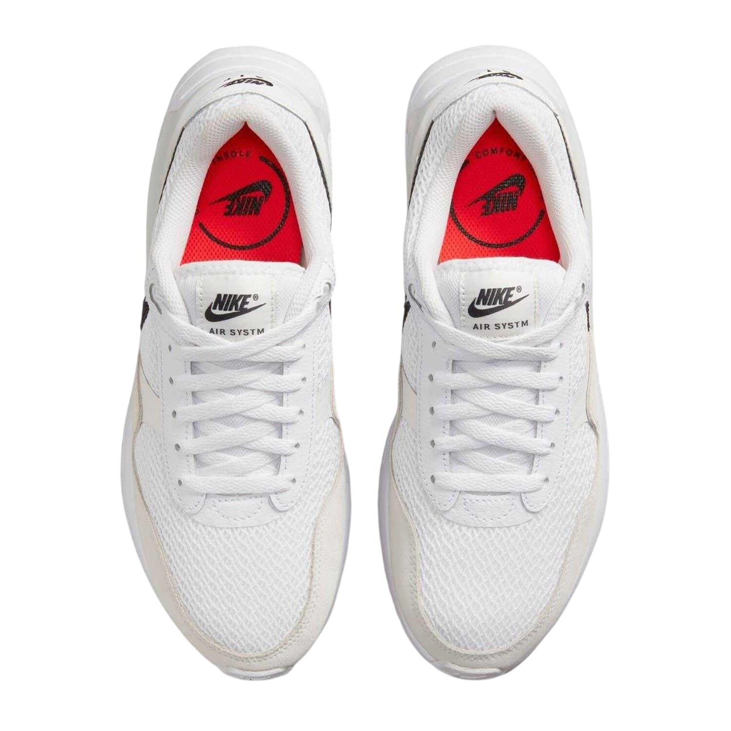 "Air Max Systm" Sneaker für , Netzmaterial Damen Weiß/Schwarz 4/4