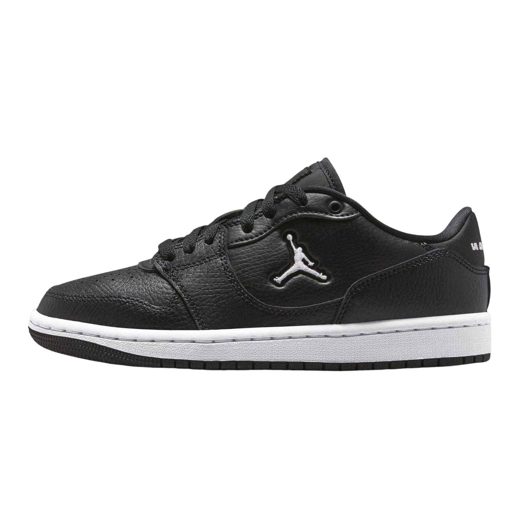 Scarpe Sportive PelleDonna Nike Air Jordan Access Nero Bianco 3/4