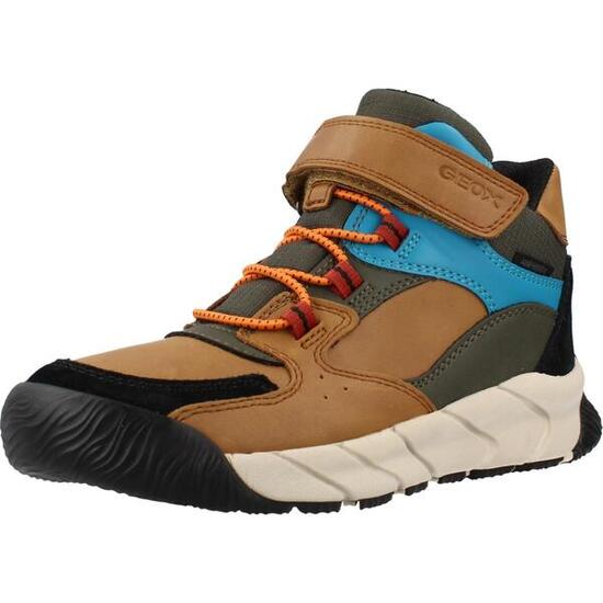 Buty GEOX J FLEXYPER PRO BOY Brązowy