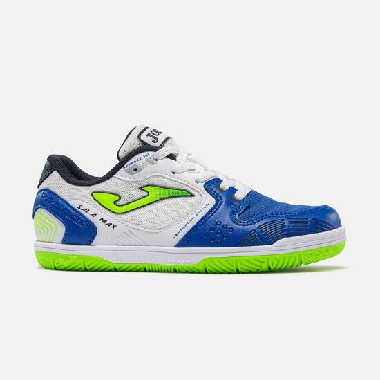 Zapatillas Fútbol Sala Niños Joma Sala Max Jr 26 IN Azul