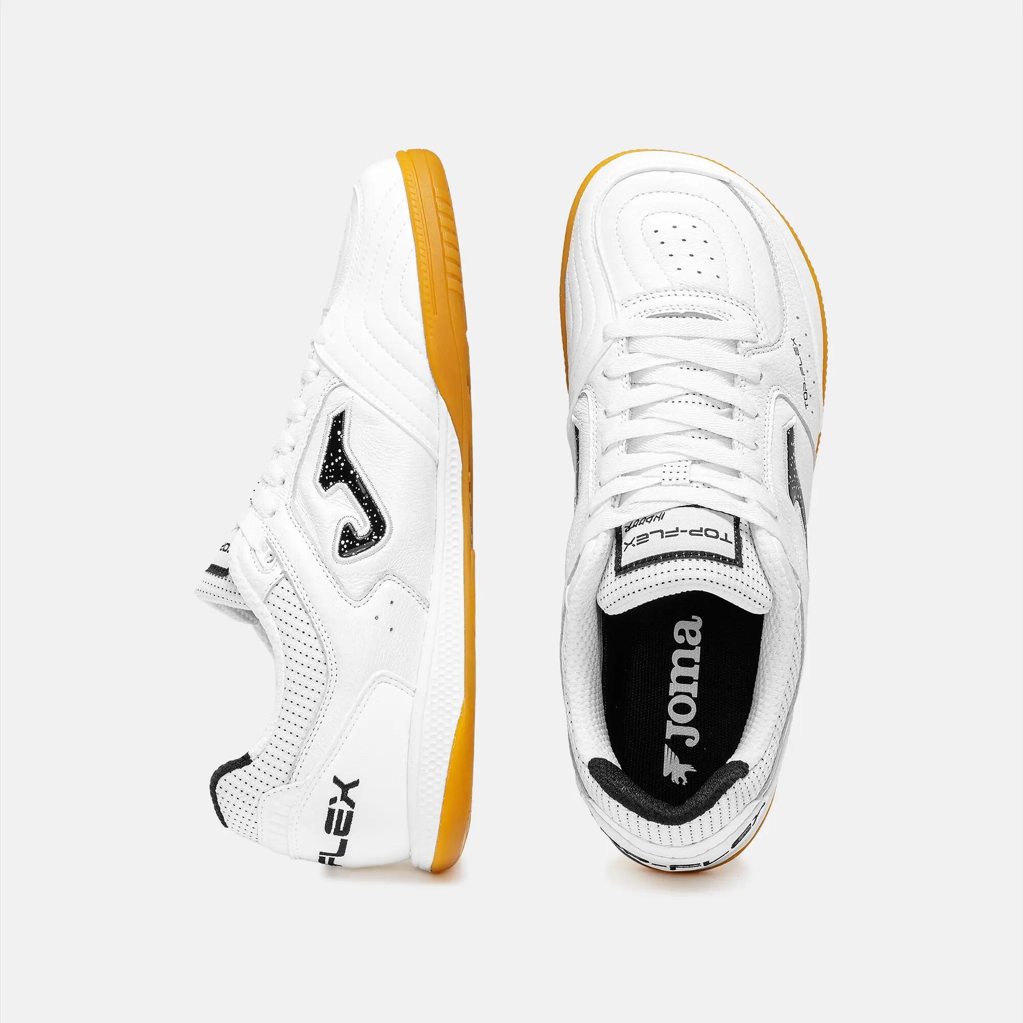 Zapatillas Fútbol Sala Adulto Joma Top Flex Foot Shape 26 IN Blanco 4/5