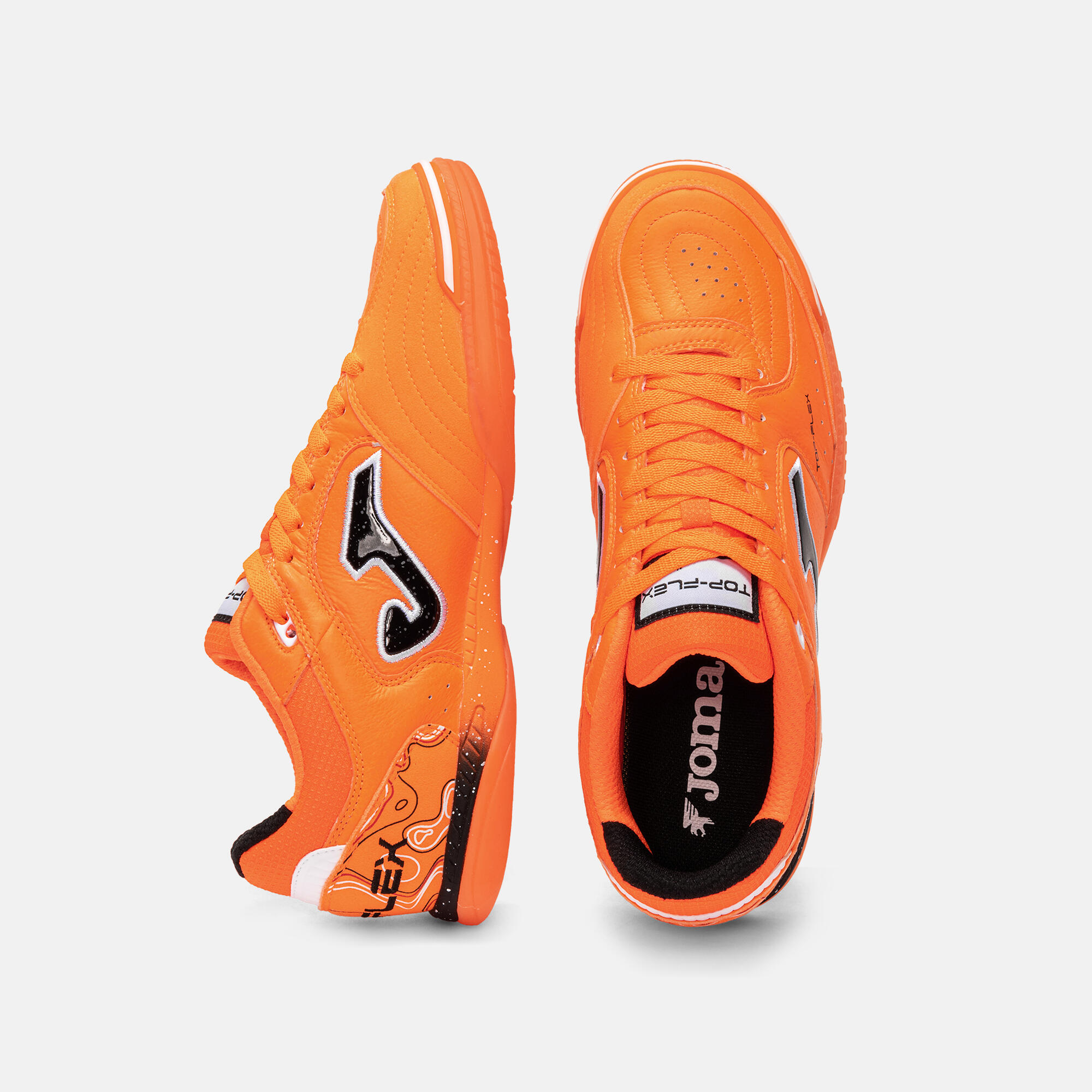 Zapatillas Fútbol Sala Adulto Joma Top Flex 26 IN Naranja 4/5