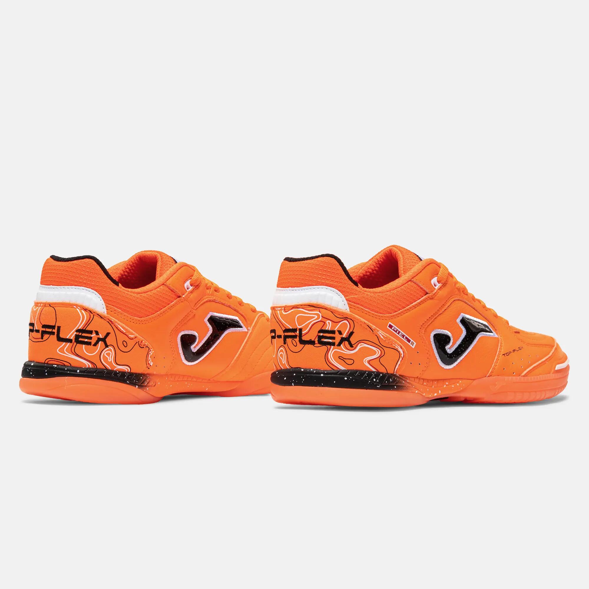 Zapatillas Fútbol Sala Adulto Joma Top Flex 26 IN Naranja 3/5