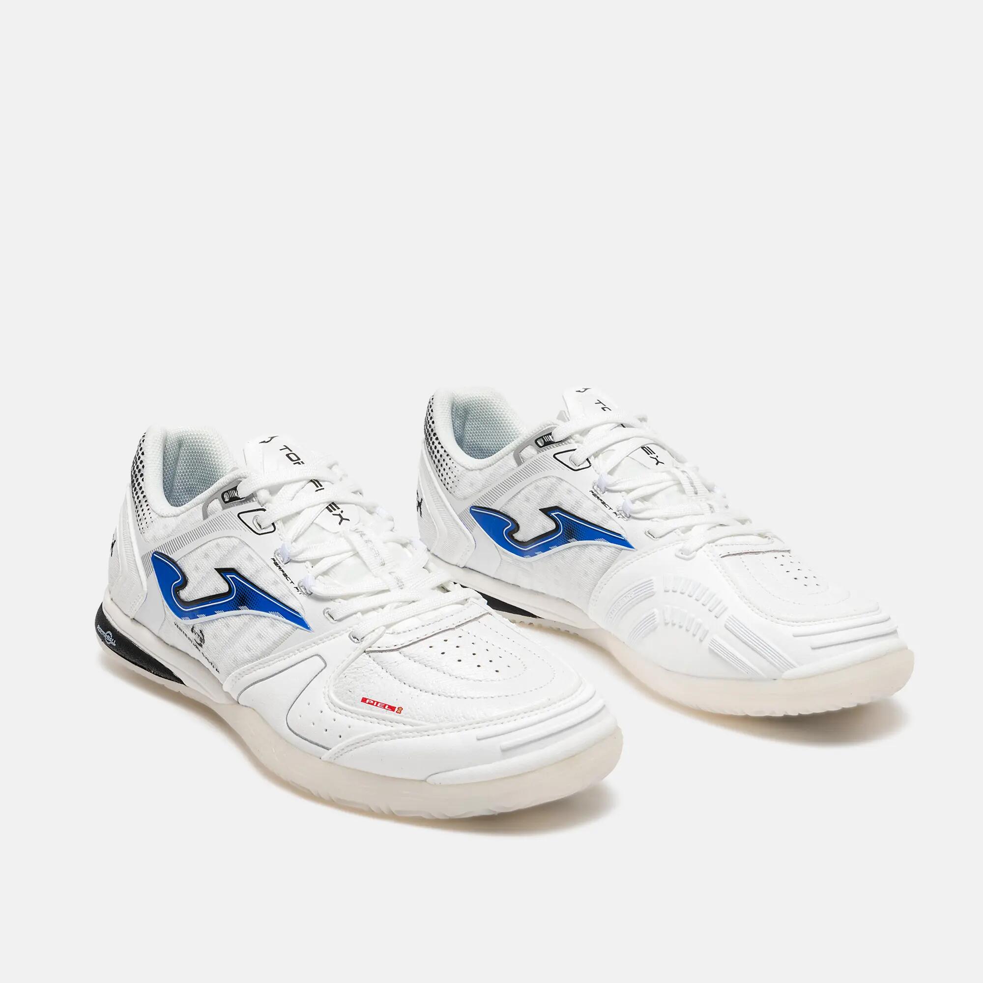Chaussures Futsal Adulte Joma Top Flex Ultralight 26 IN Blanc 2/5