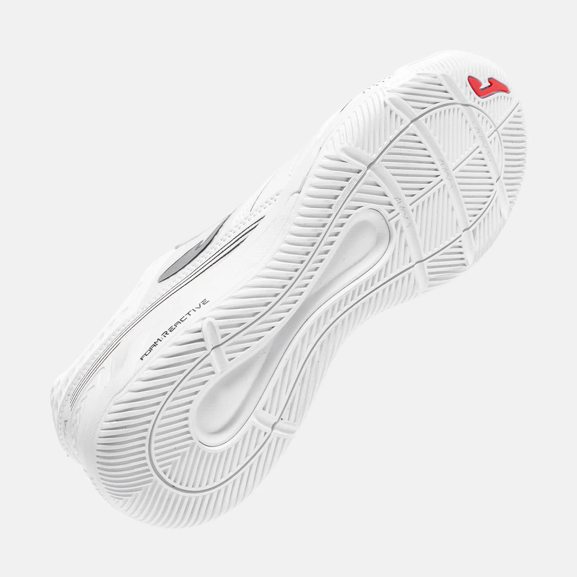Chaussures Futsal Adulte Joma Gambeta 26 IN Blanc 5/5