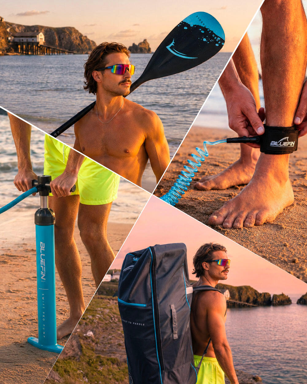 Opblaasbare Paddleboard Bluefin SUP Cruise 10'8 - Volt 8/8
