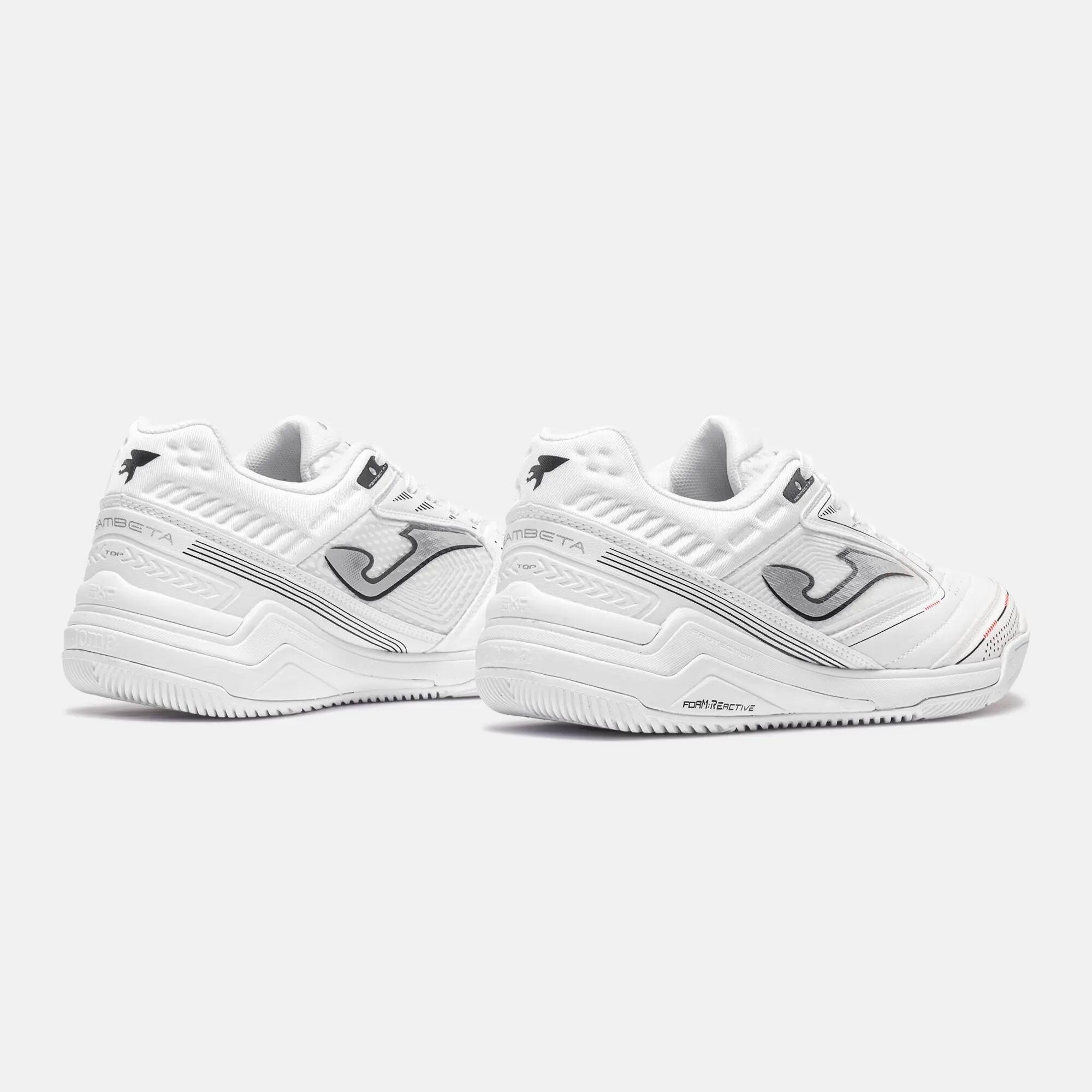 Chaussures Futsal Adulte Joma Gambeta 26 IN Blanc 3/5