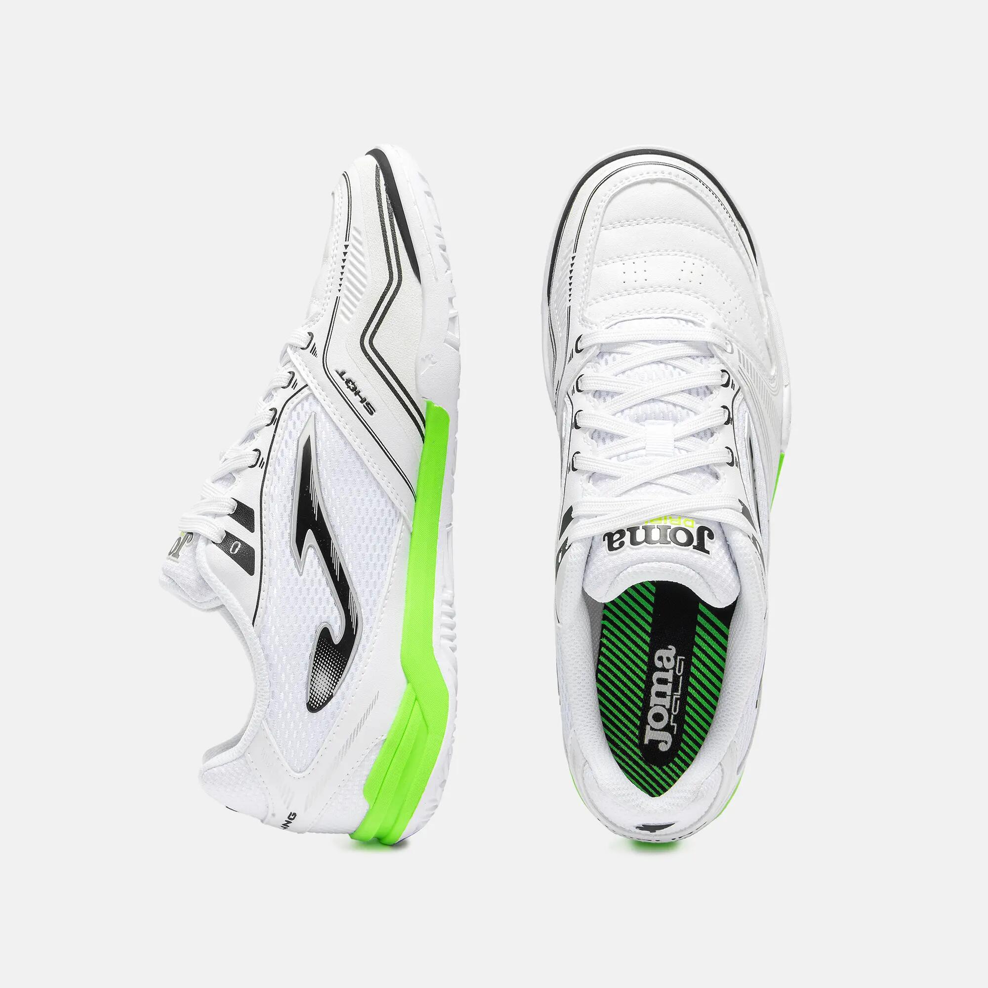 Sapatilhas Futsal Adulto Joma Dribling 26 IN Branco 4/5