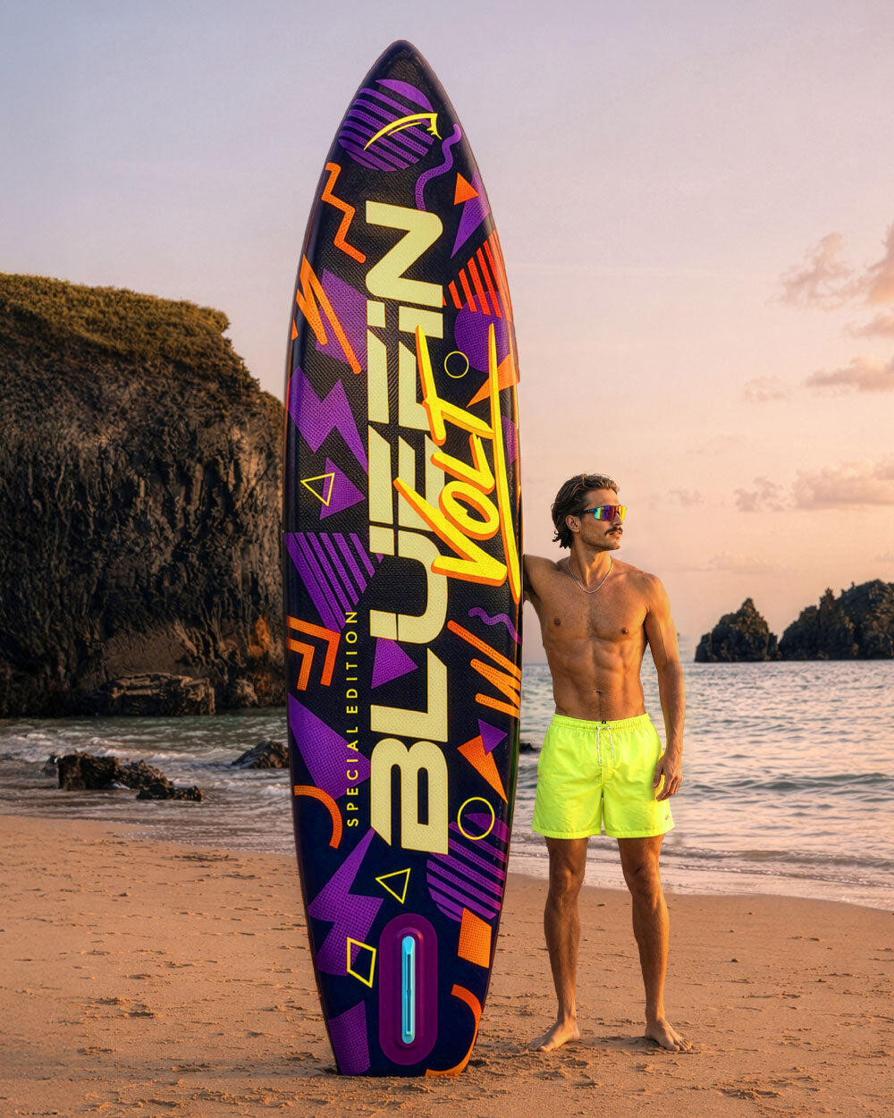 Opblaasbare Paddleboard Bluefin SUP Cruise 10'8 - Volt 6/8