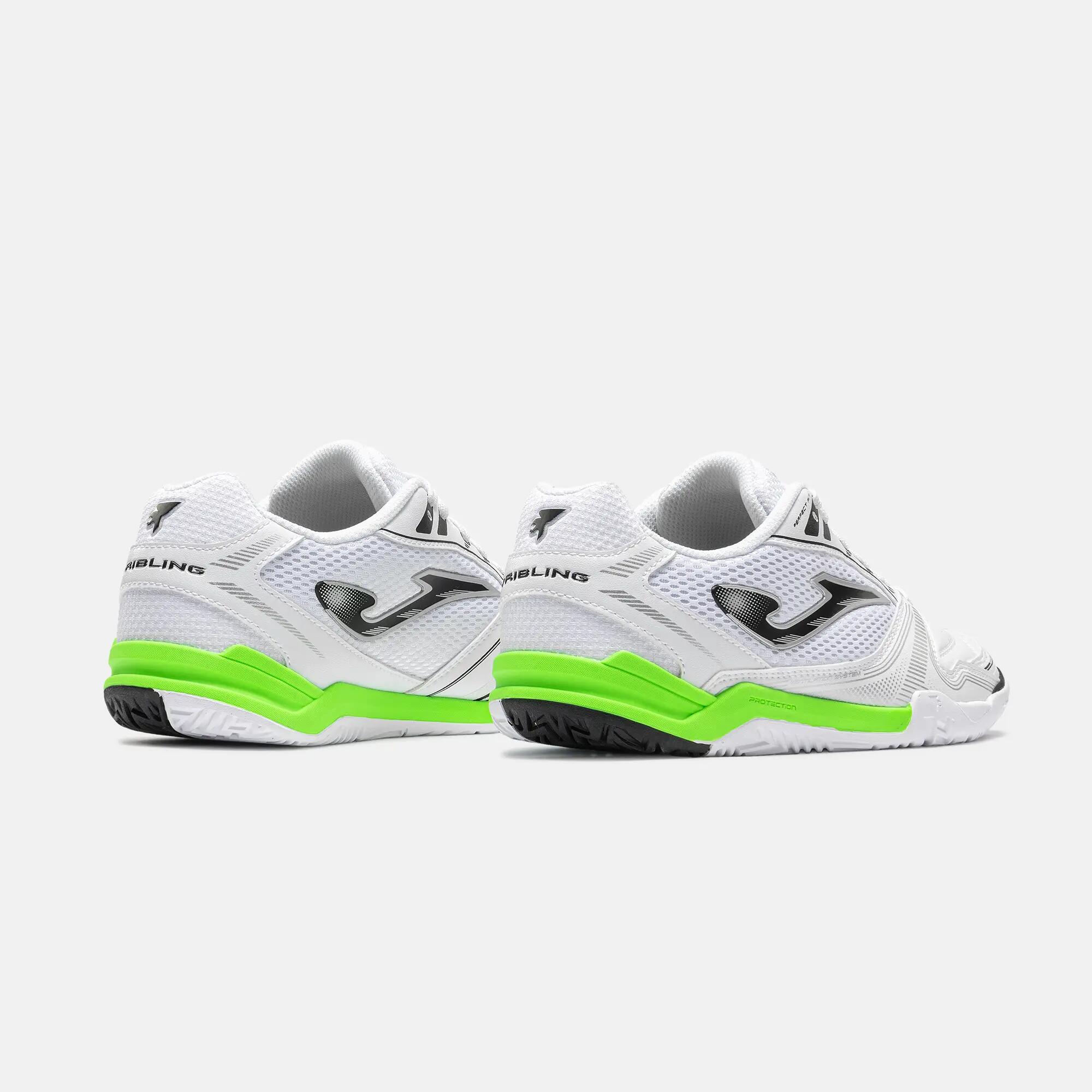 Sapatilhas Futsal Adulto Joma Dribling 26 IN Branco 3/5