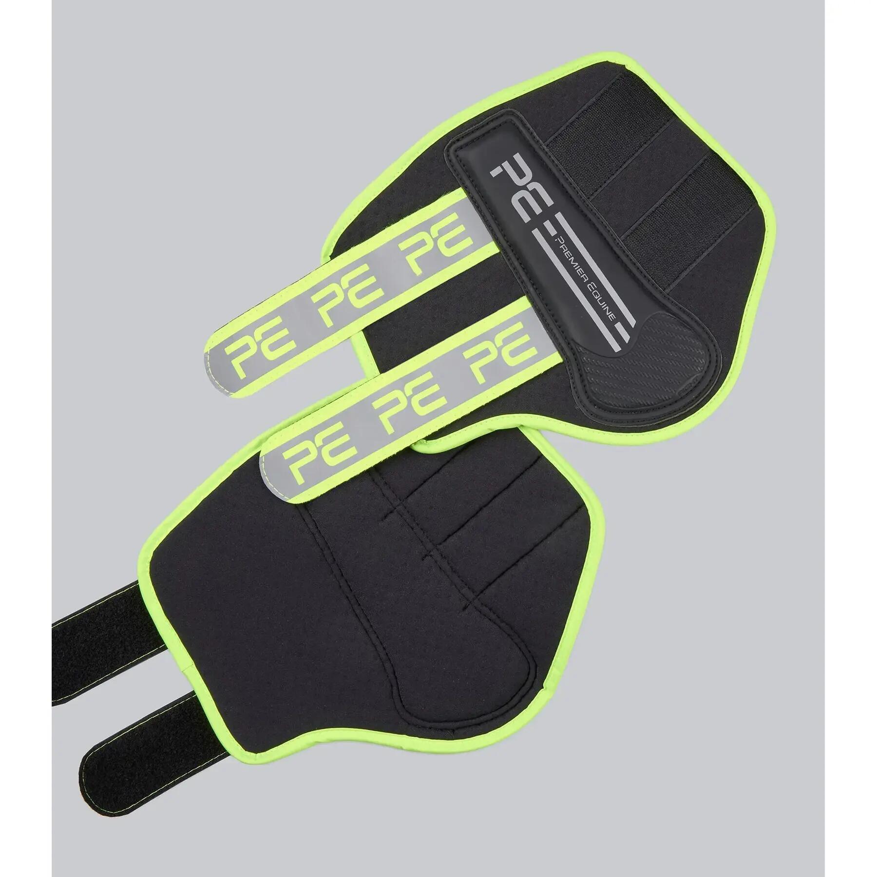 Guêtres pour cheval fermées Premier Equine Reflective 3/4