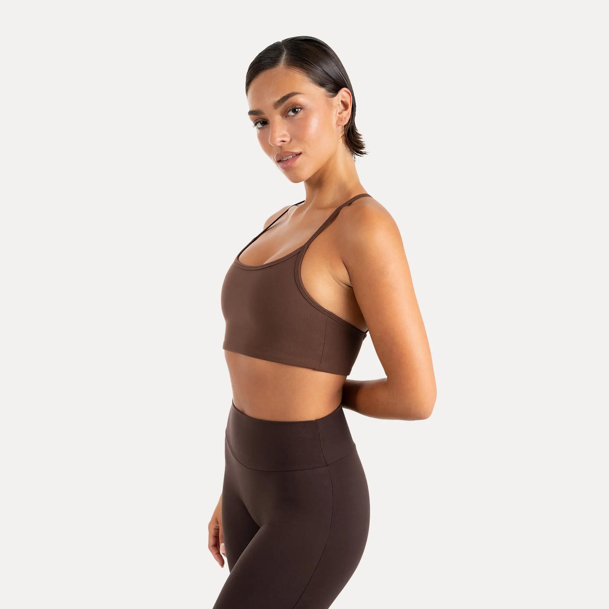 Damen Sport BH Suvi Braun 2/6