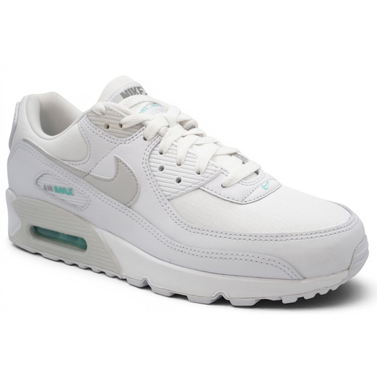 Nike Air Max 90 White Hyper Turquoise 2/4