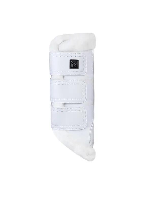 Protectores Borreguito Equitación Maximilian Drift Blanco 2/7