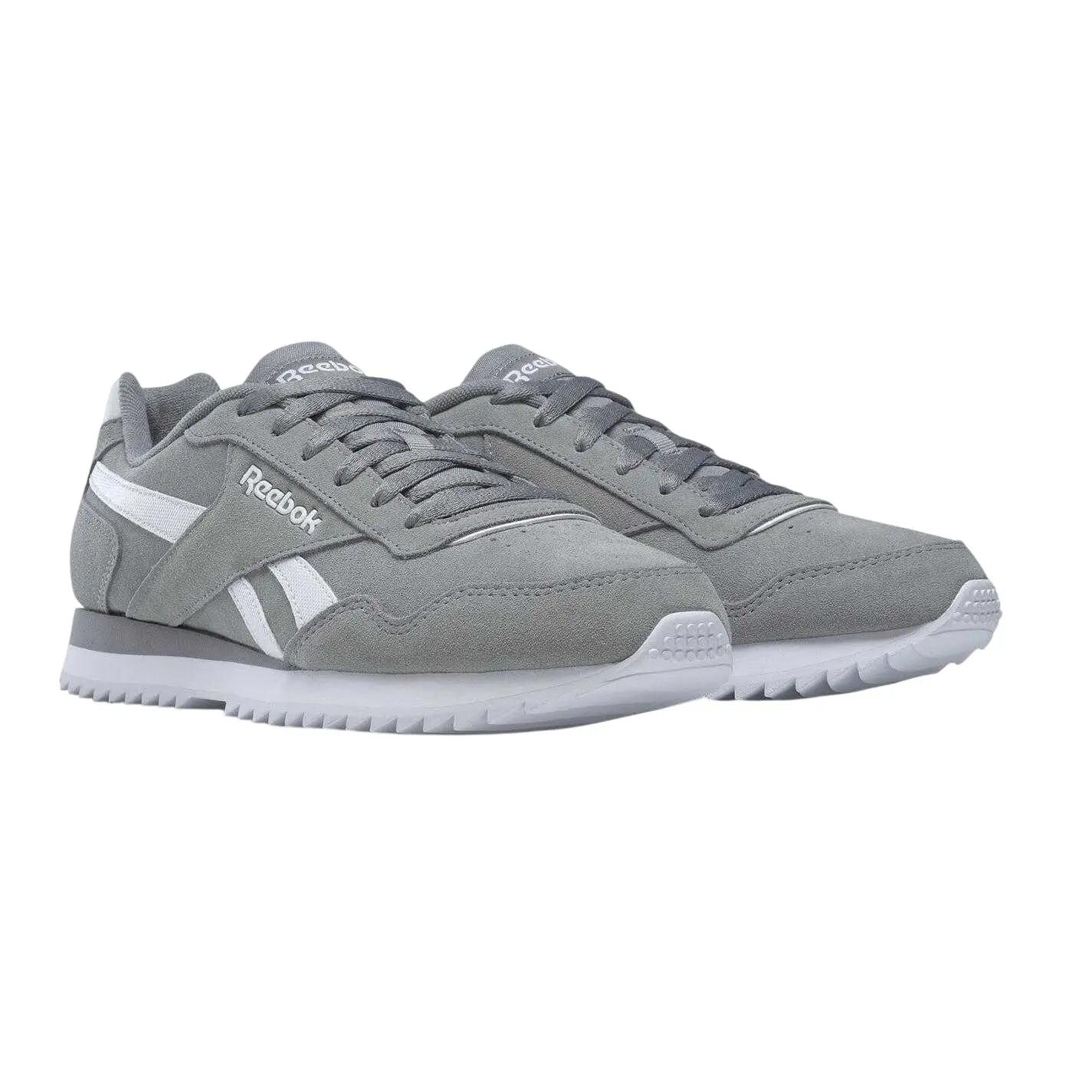 Baskets Motif/style Ondulation ROYAL GLIDE Homme (Gris Clair / Blanc) 4/4