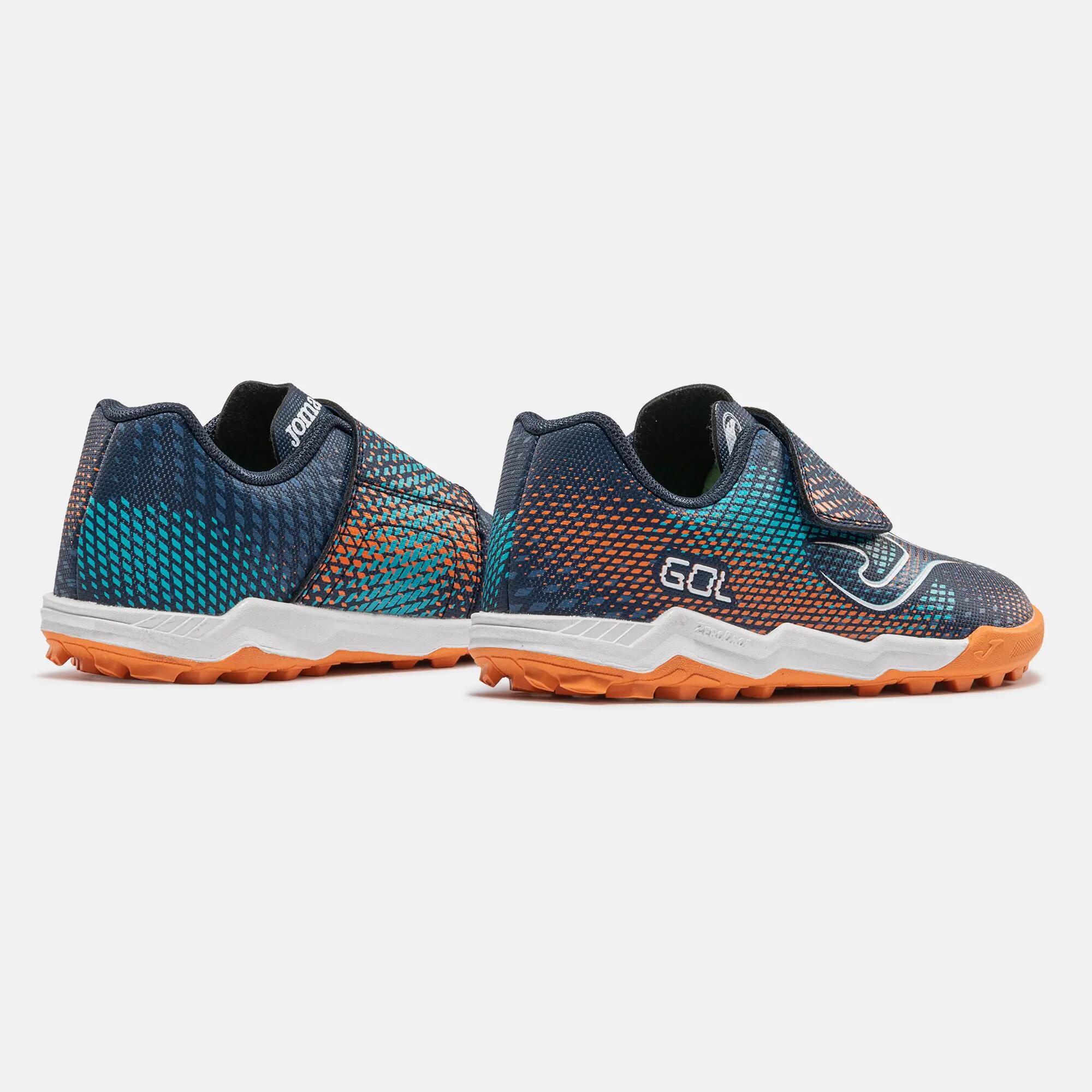 Botas Fútbol Fútbol Niños Joma Gol Junior Barefoot 26 TF Marino 3/5