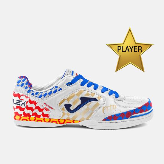 Zapatillas Fútbol Sala Adulto Joma Top Flex 26 IN Blanco