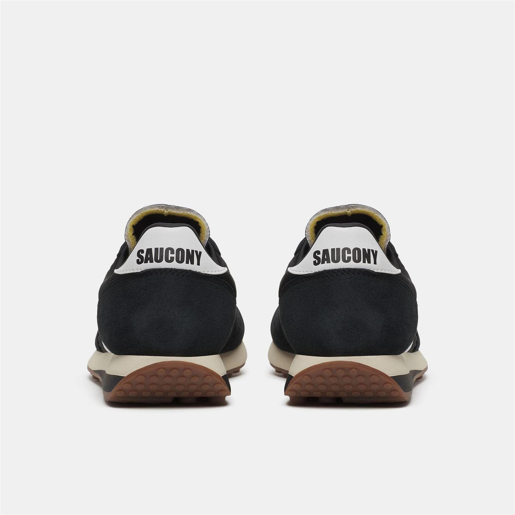 Mens 80 Suede Trainers (Black/White) 4/5
