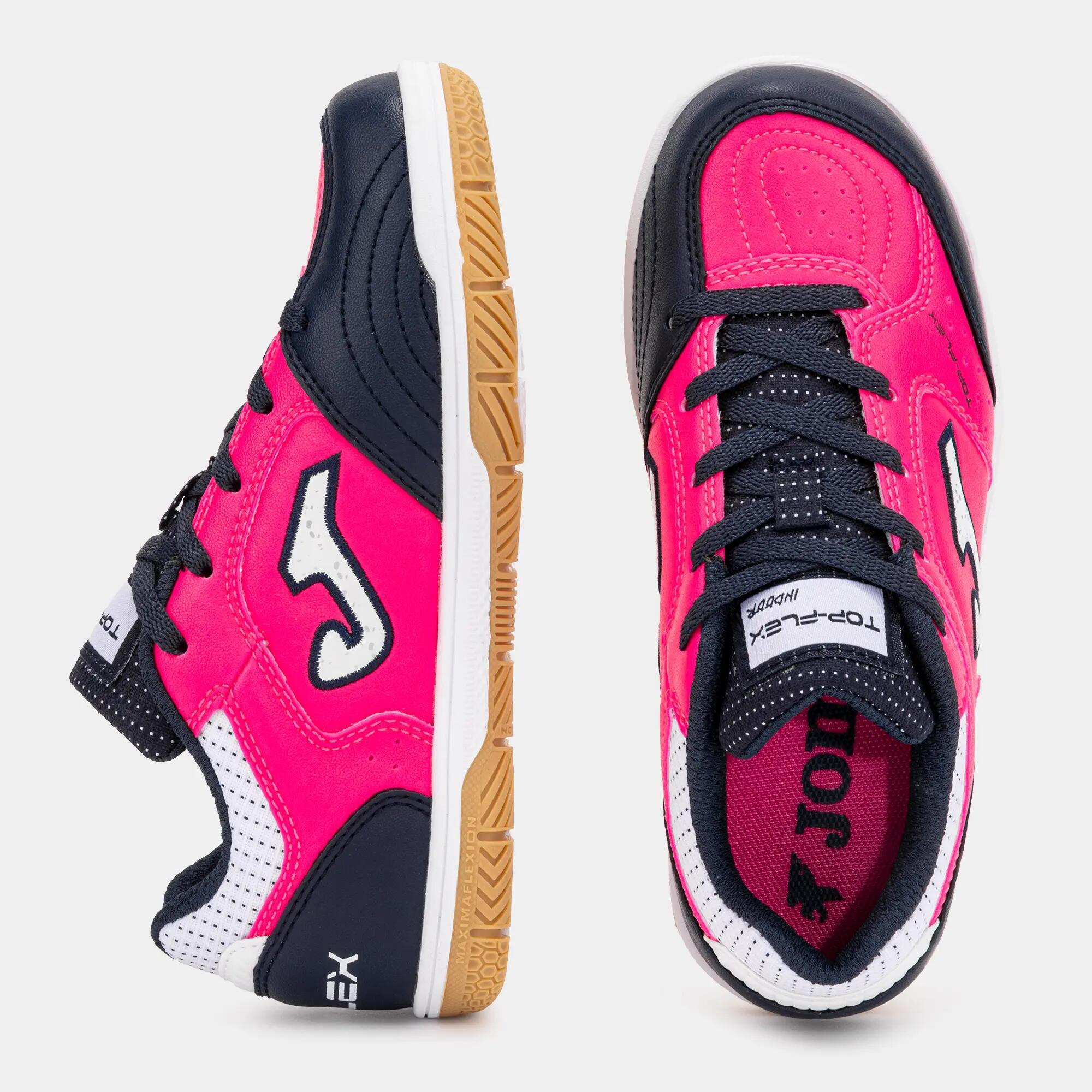 Zapatillas Fútbol Sala Niños Joma Top Flex Jr 26 IN Fucsia 4/5