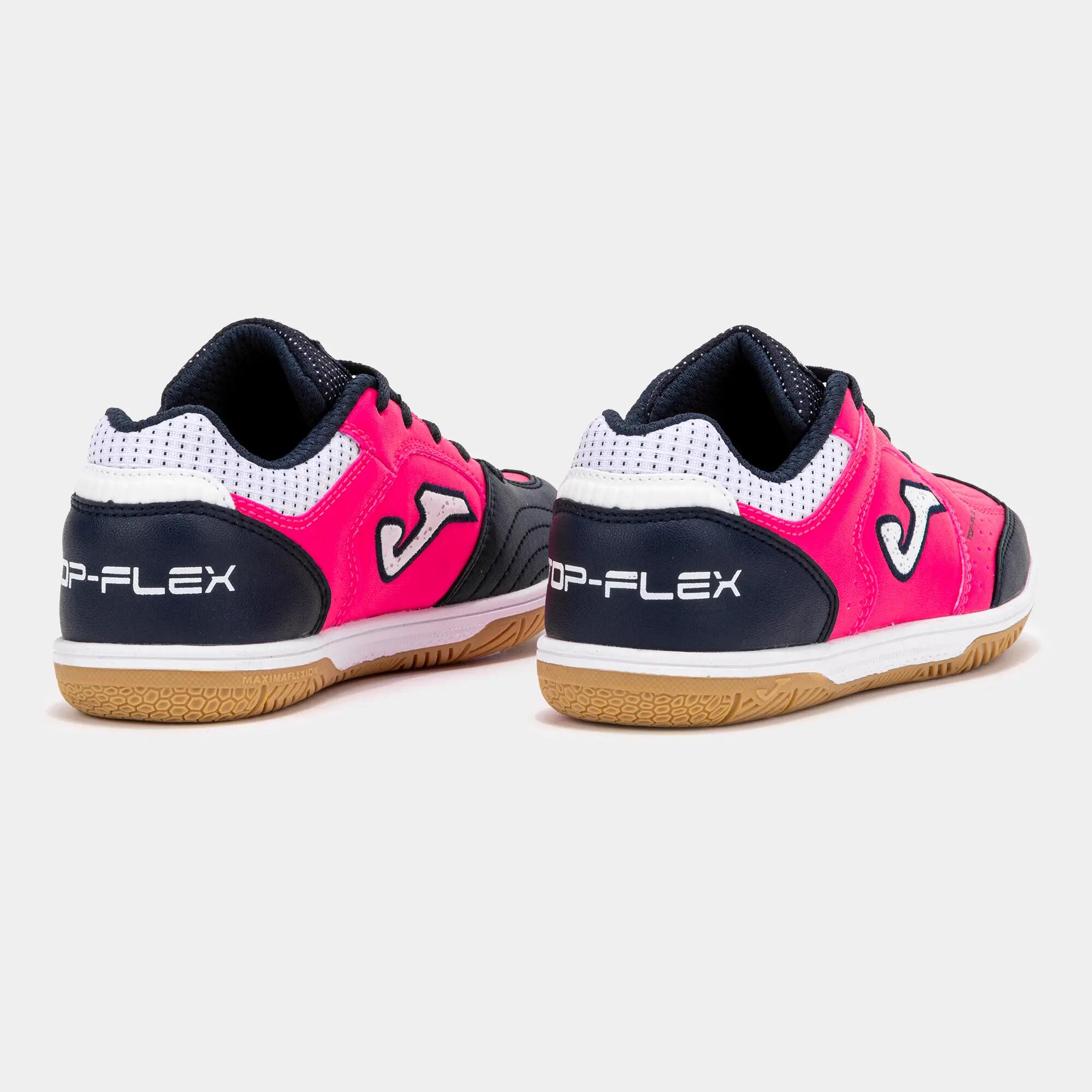 Zapatillas Fútbol Sala Niños Joma Top Flex Jr 26 IN Fucsia 3/5