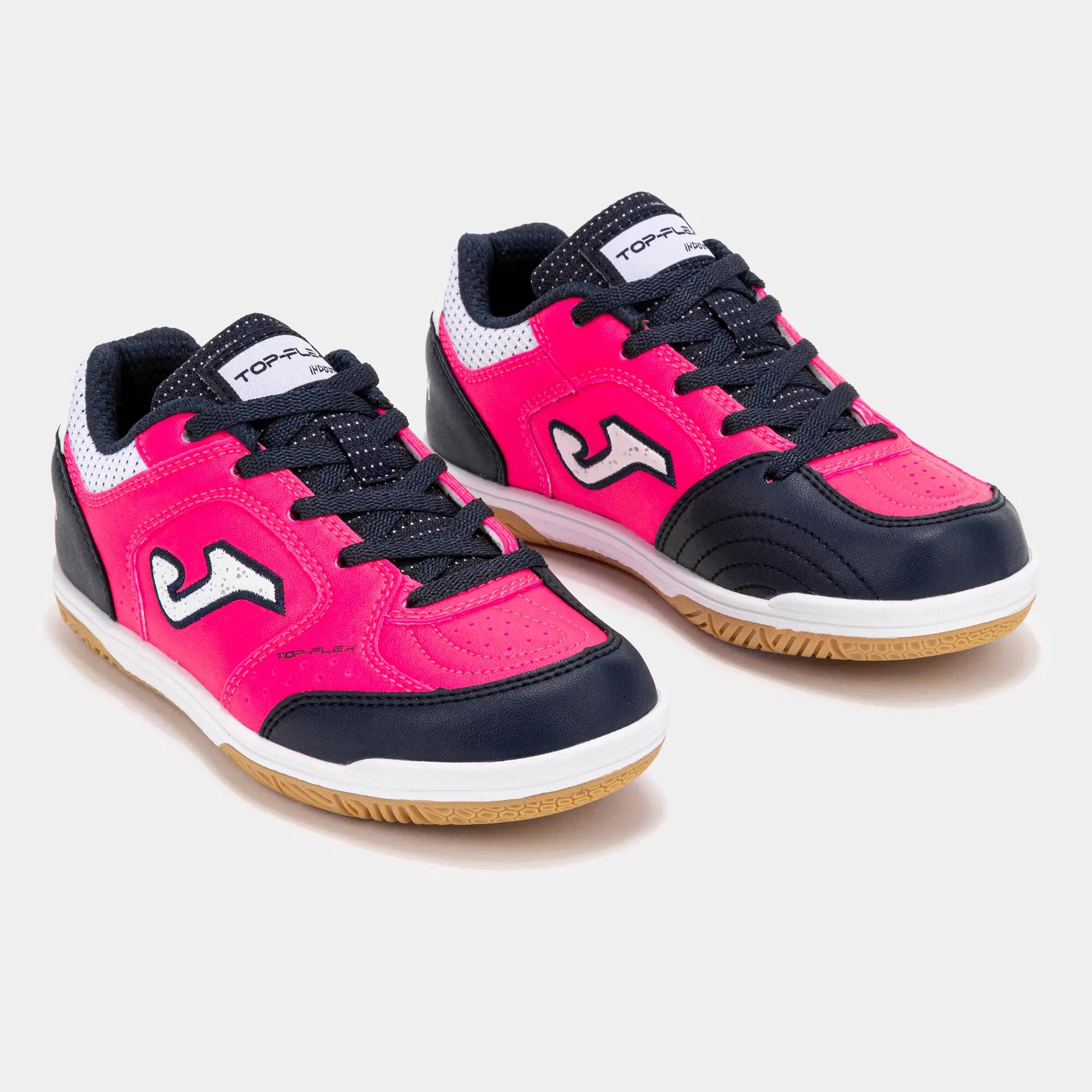 Zapatillas Fútbol Sala Niños Joma Top Flex Jr 26 IN Fucsia 2/5